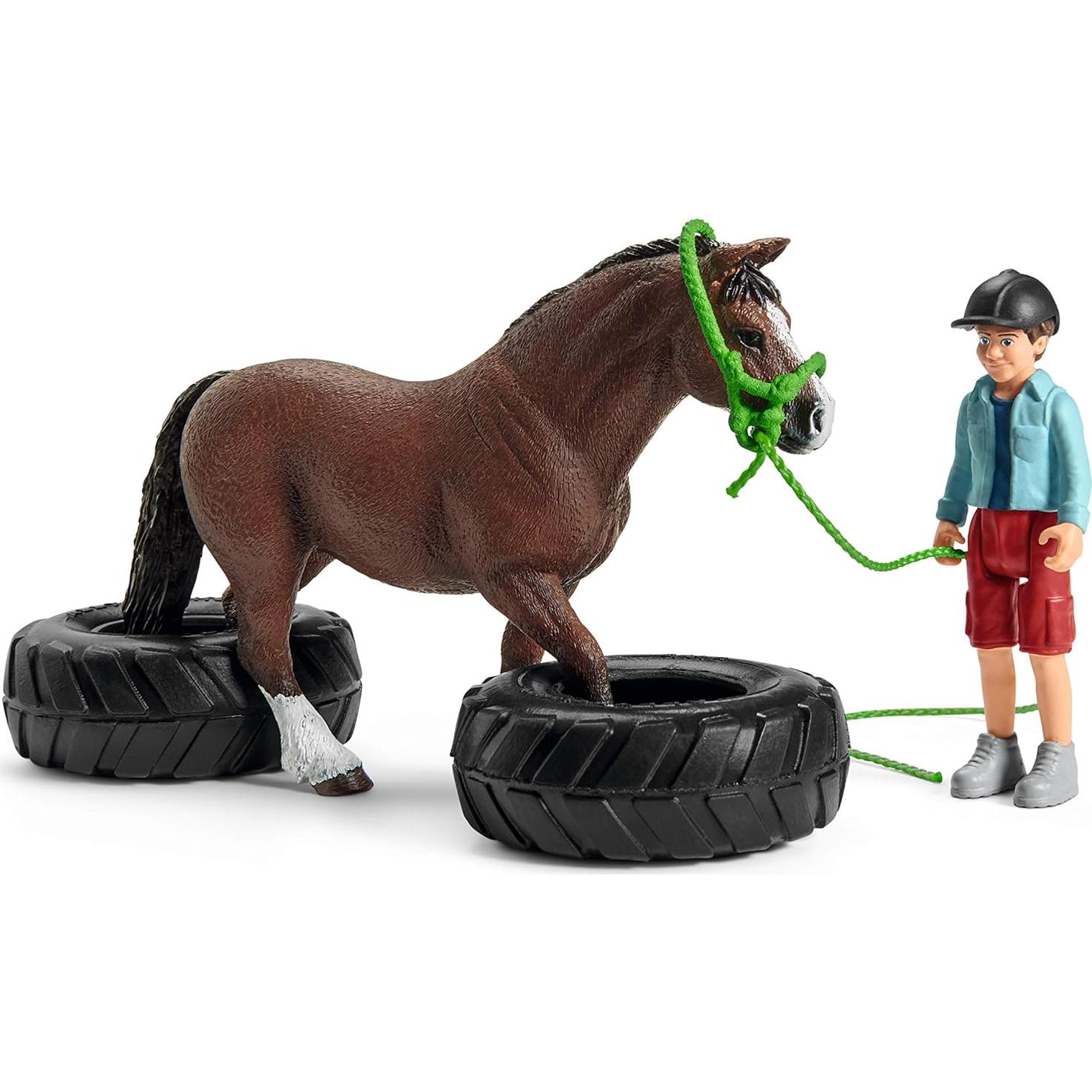 Set de Juego Schleich Pony Agilidad 22 Piezas 3+