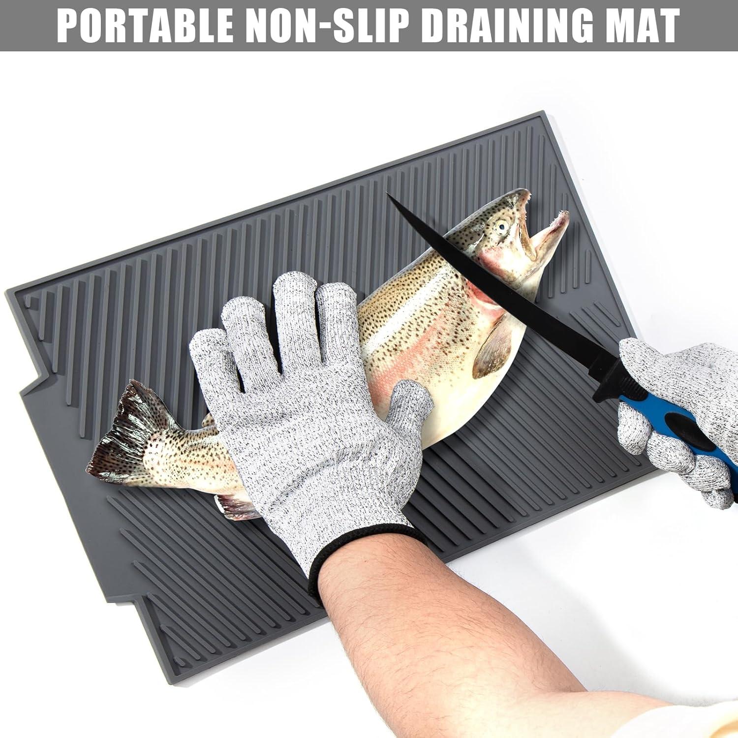 Juego de Cuchillos para Filetear GPUSFAK 10 Piezas Acero Inoxidable