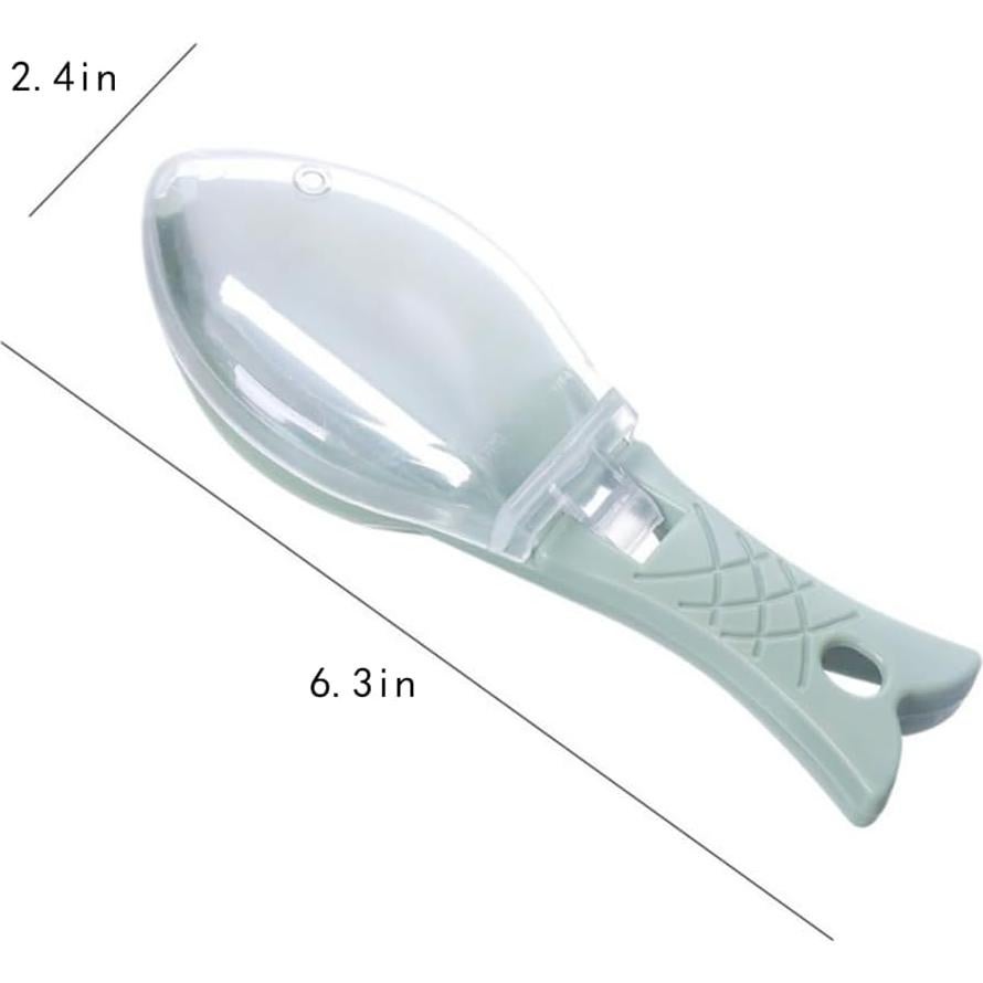 Escalador de Pescado EYAKEG 16 cm, Removedor de Escamas Rápido