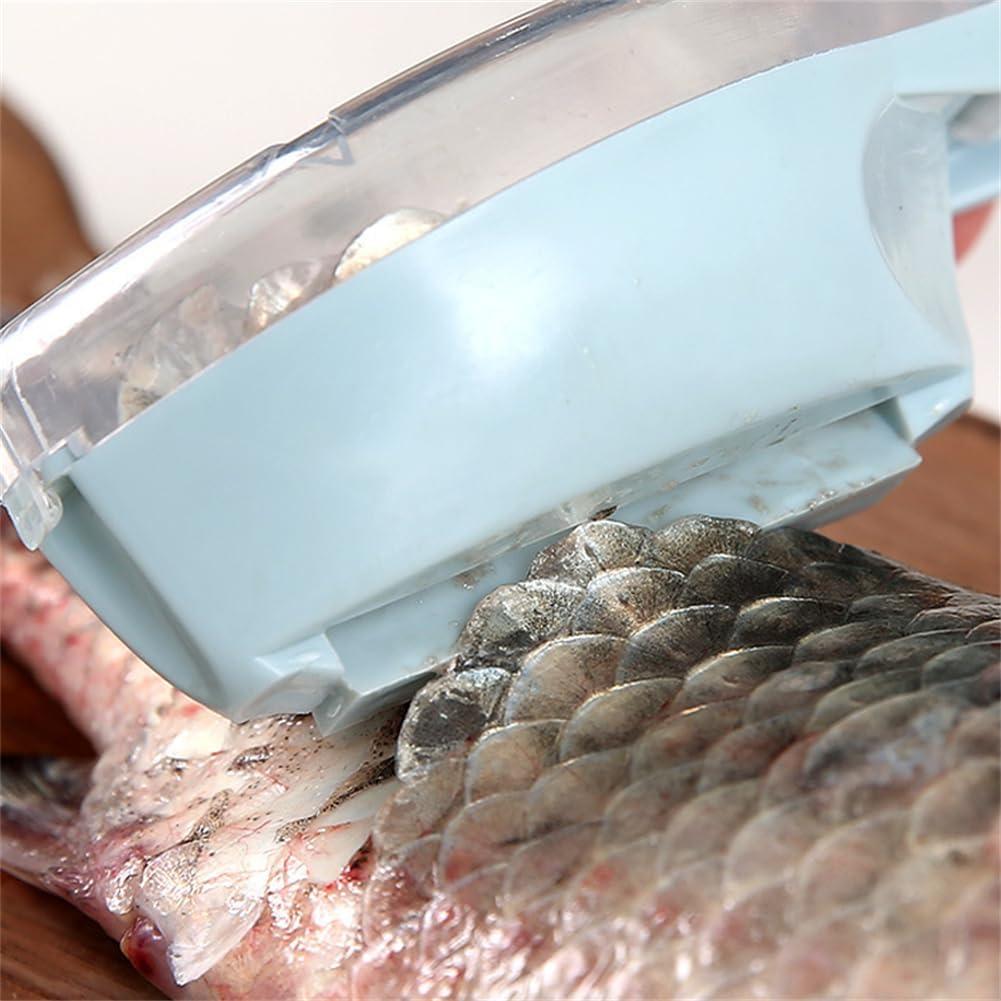 Escalador de Pescado EYAKEG 16 cm, Removedor de Escamas Rápido