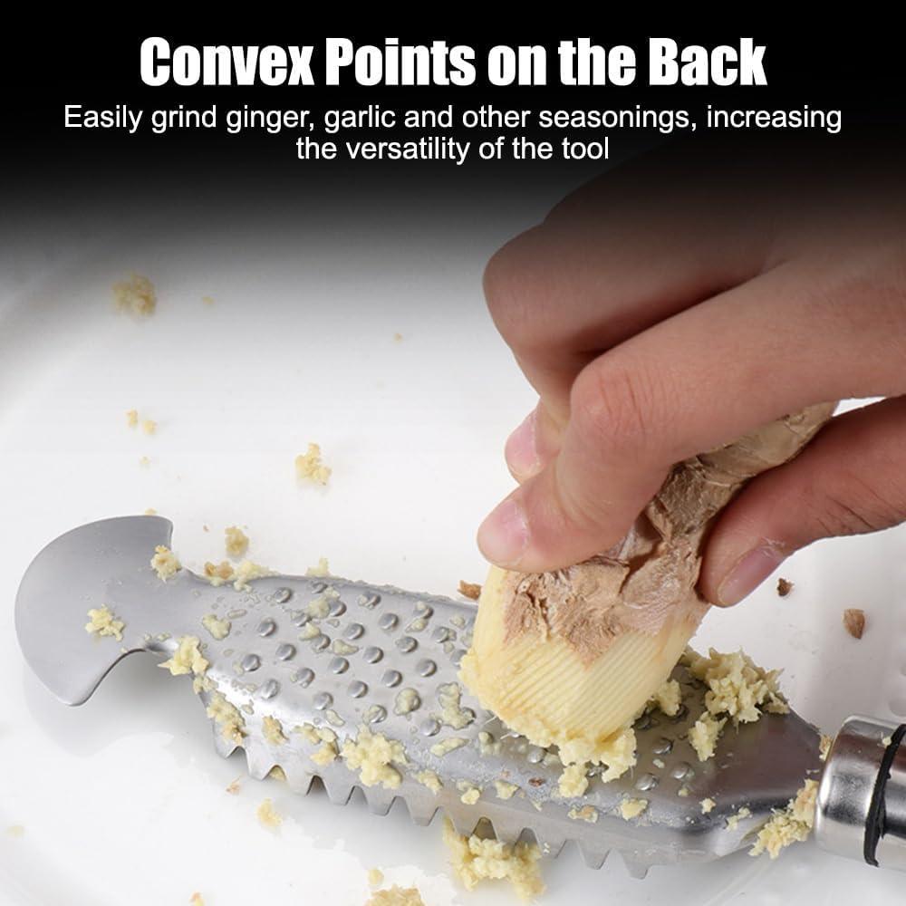 2 Herramientas Removedoras de Escamas de Pescado Acero Inoxidable