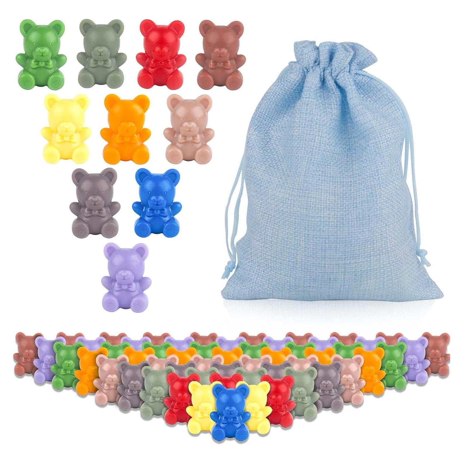 Conjunto de Ositos Contadores XINHUIDALSQ 100 Piezas 2.54 cm