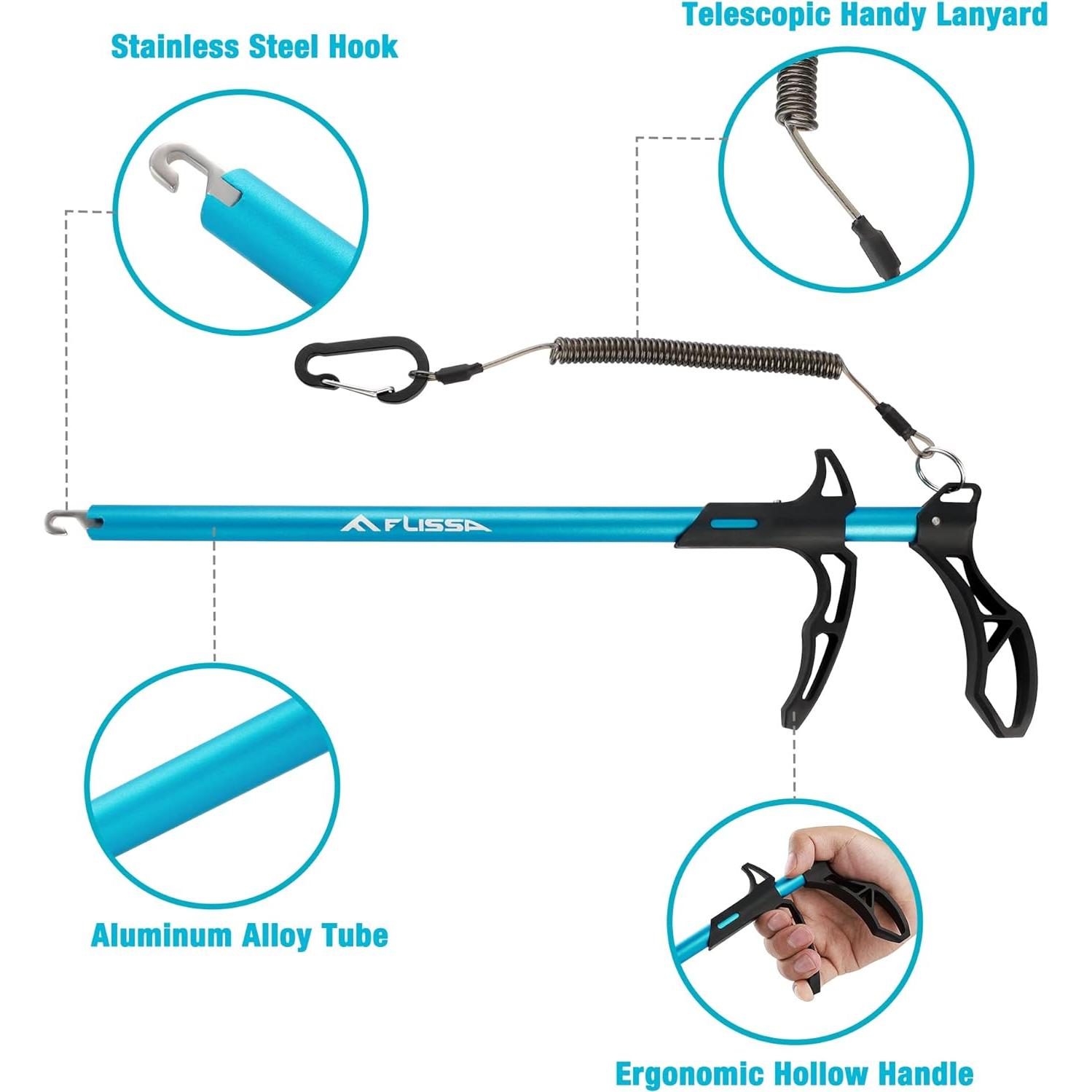 Kit de Herramientas de Pesca FLISSA 3 Piezas con Balanza 20 kg