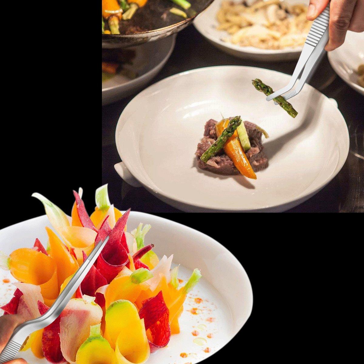 Juego de 4 Pinzas para Espinas de Pescado Iziusy - Acero Inoxidable