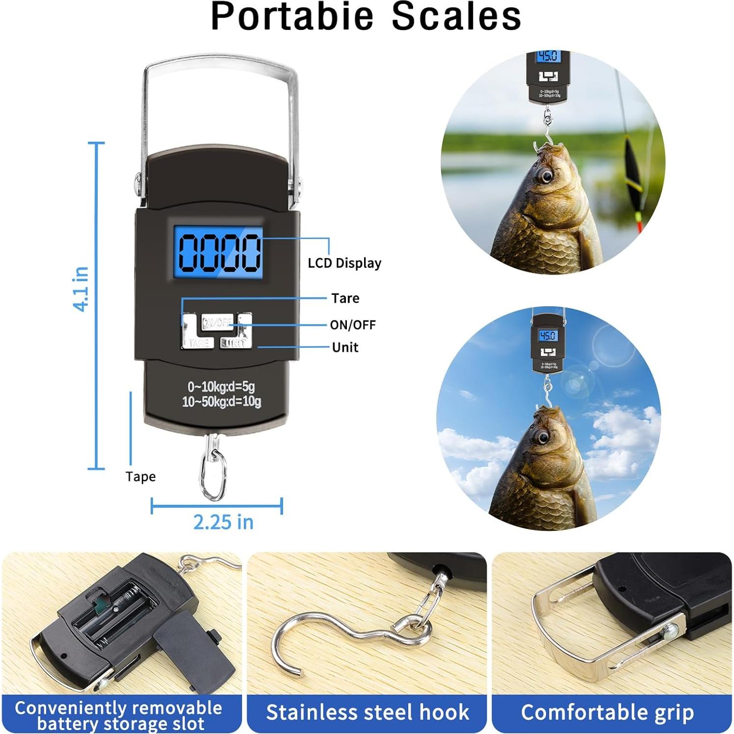 Kit de Herramientas de Pesca AOFUXTI 112 Piezas Accesorios