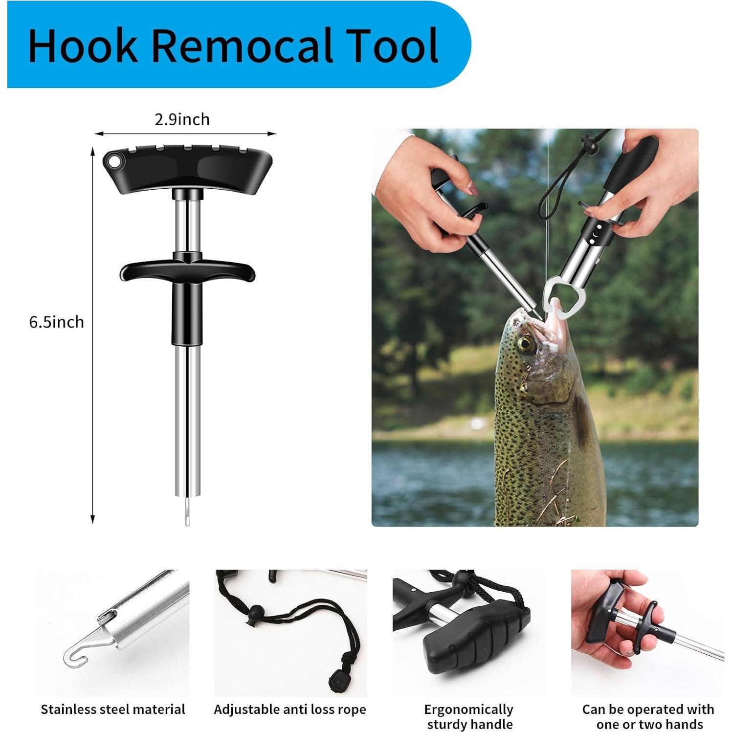 Kit de Herramientas de Pesca AOFUXTI 112 Piezas Accesorios