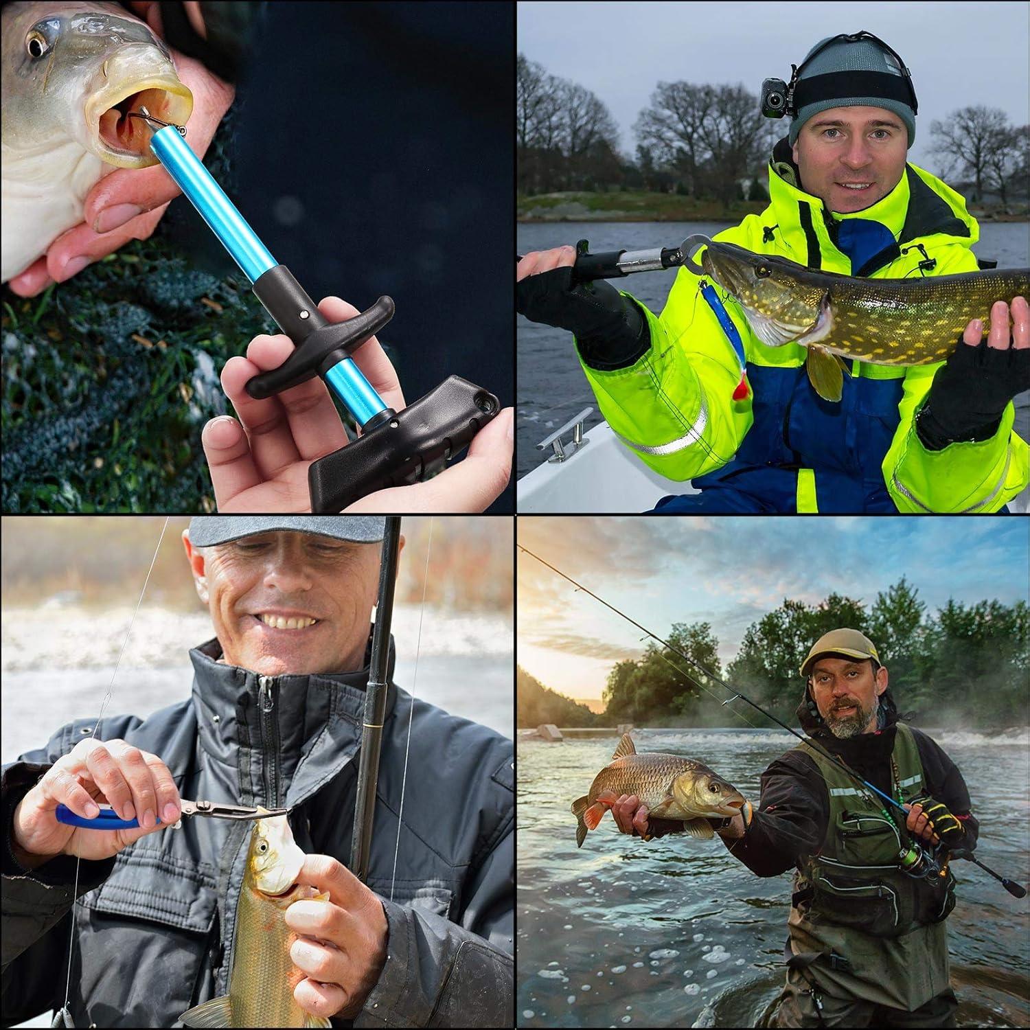 Kit de herramientas de pesca Honoson con balanza digital y alicate