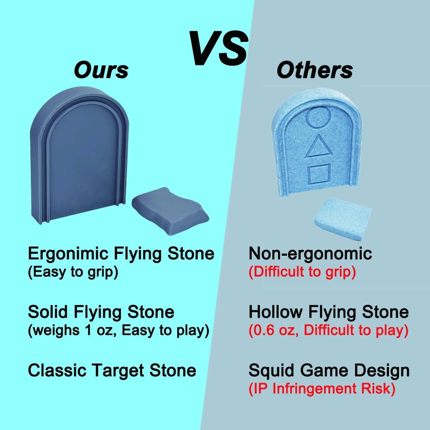 Juego de Piedra Voladora Leap Fit - Tradicional Coreano - 50g