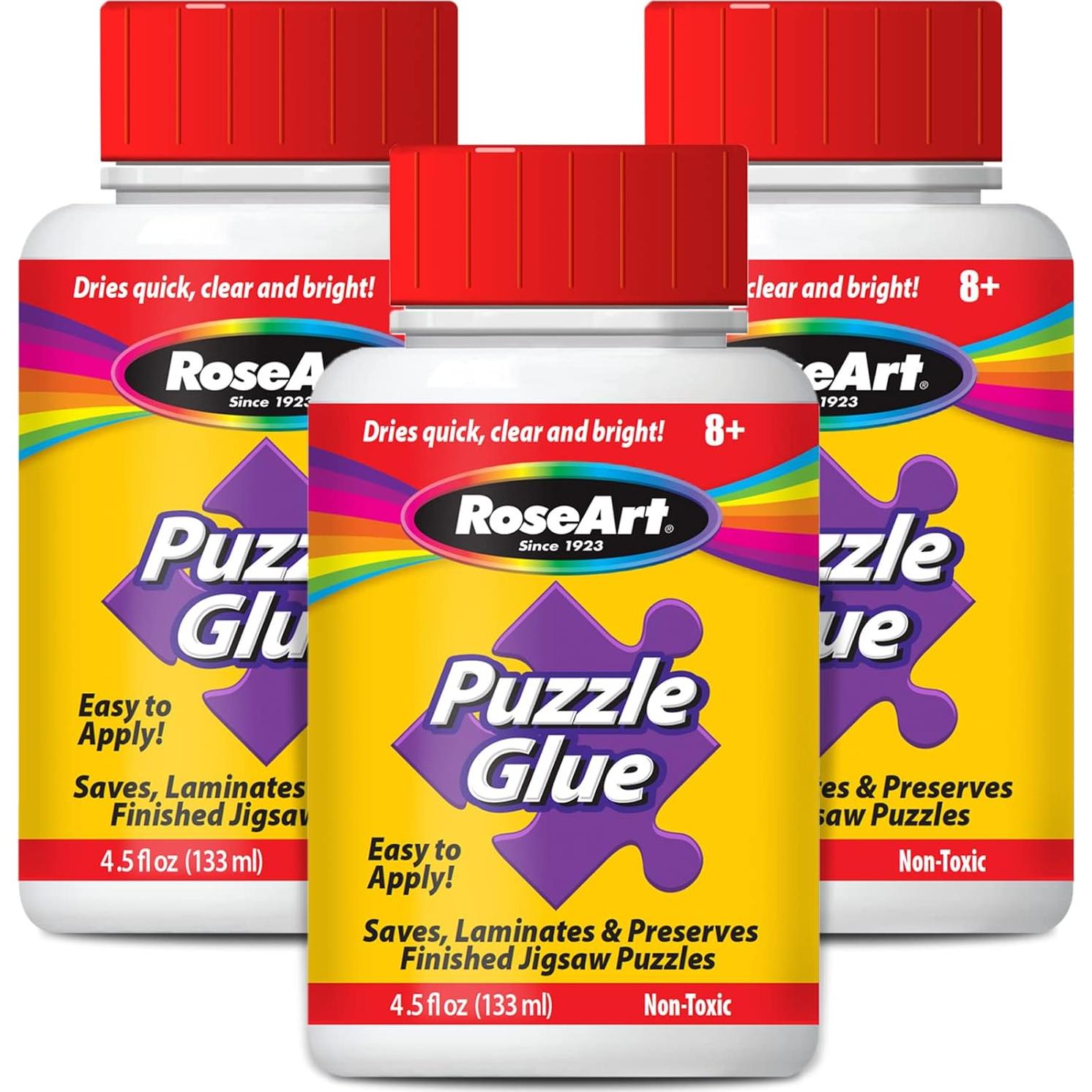 Pegamento para Rompecabezas RoseArt 3-Pack 397.43 ml