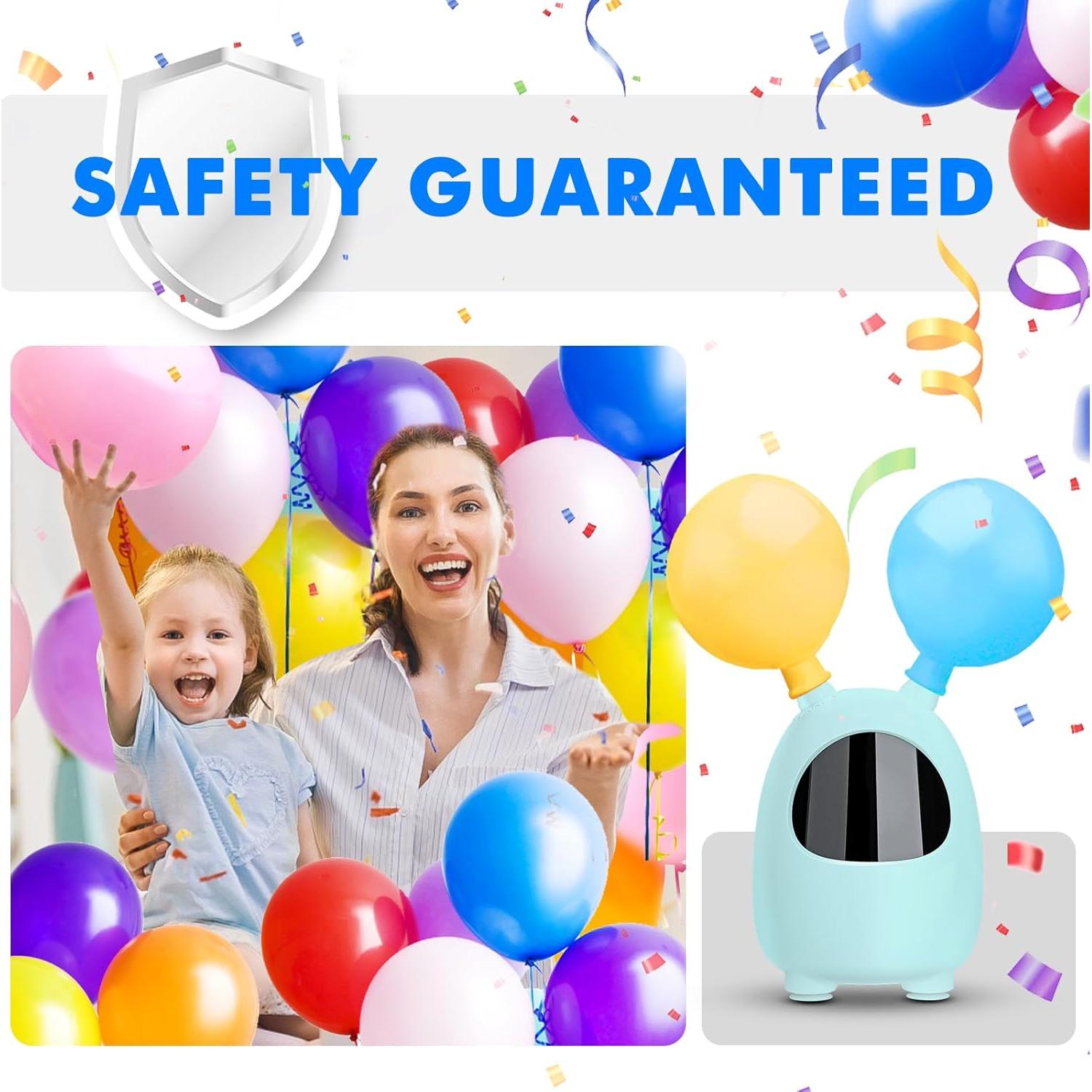 Bomba de aire eléctrica SPLAKS 600W portátil para globos