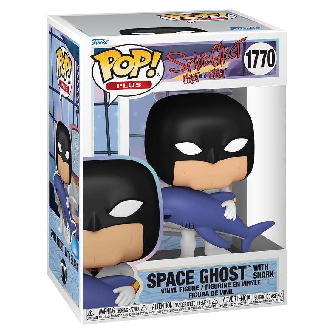 Figura Funko Pop! Plus Space Ghost con Tiburón - 9.5 cm