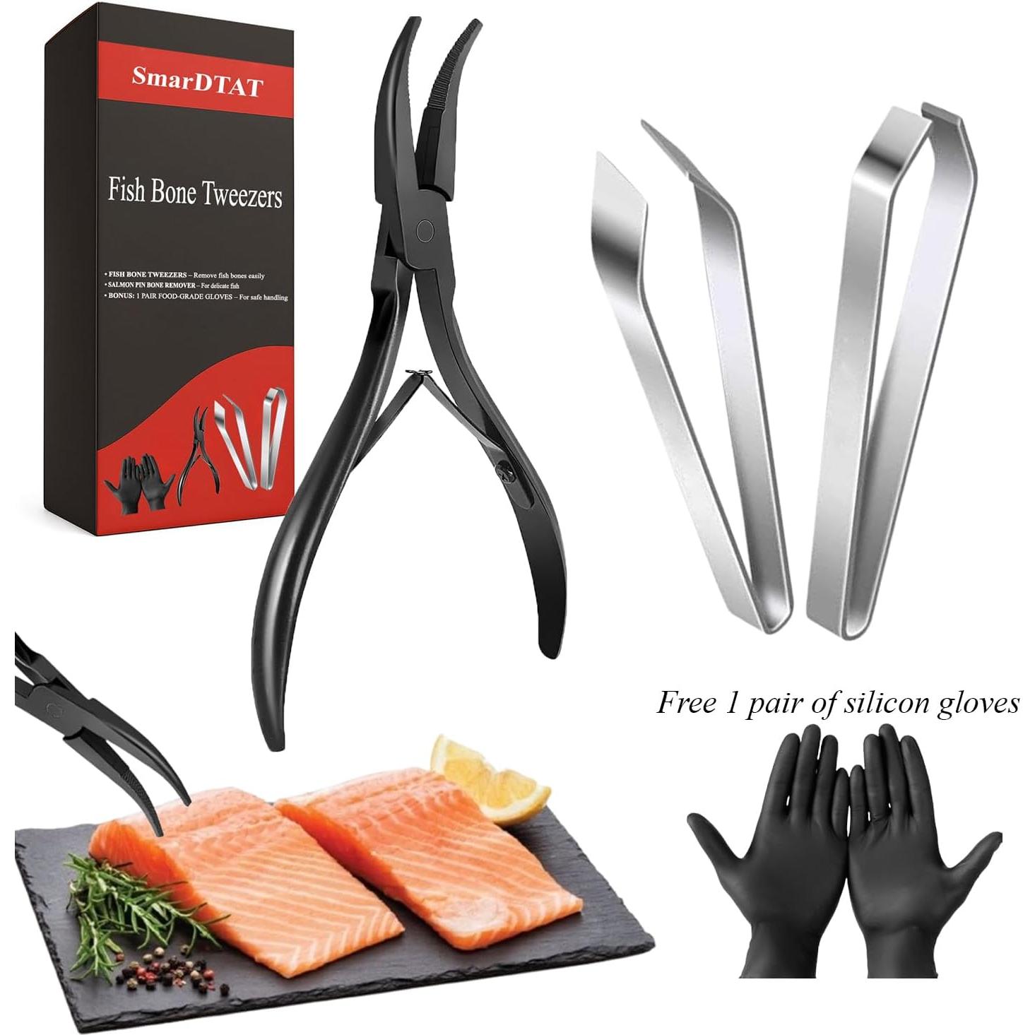 Pinzas deshuesadoras de pescado SmarDTAT - Acero inoxidable