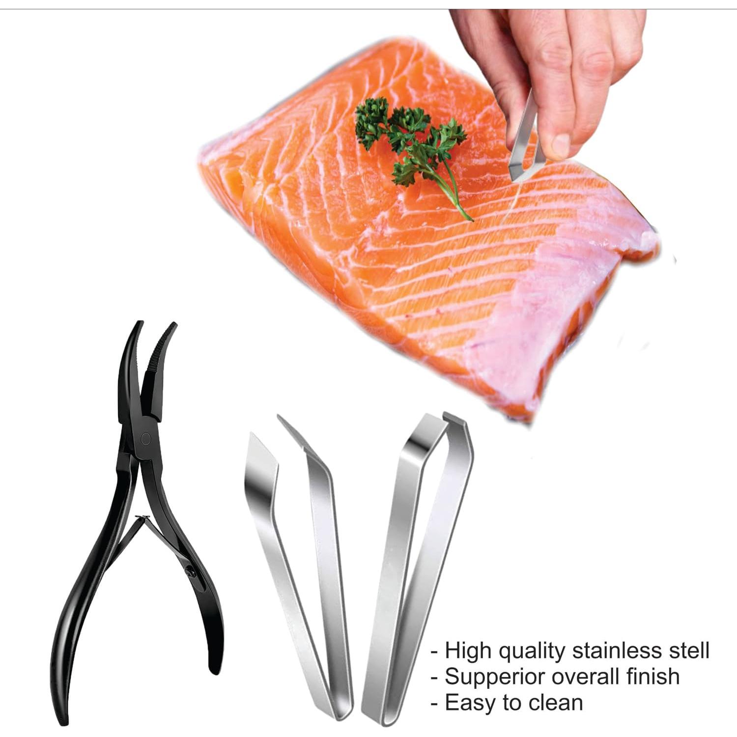 Pinzas deshuesadoras de pescado SmarDTAT - Acero inoxidable