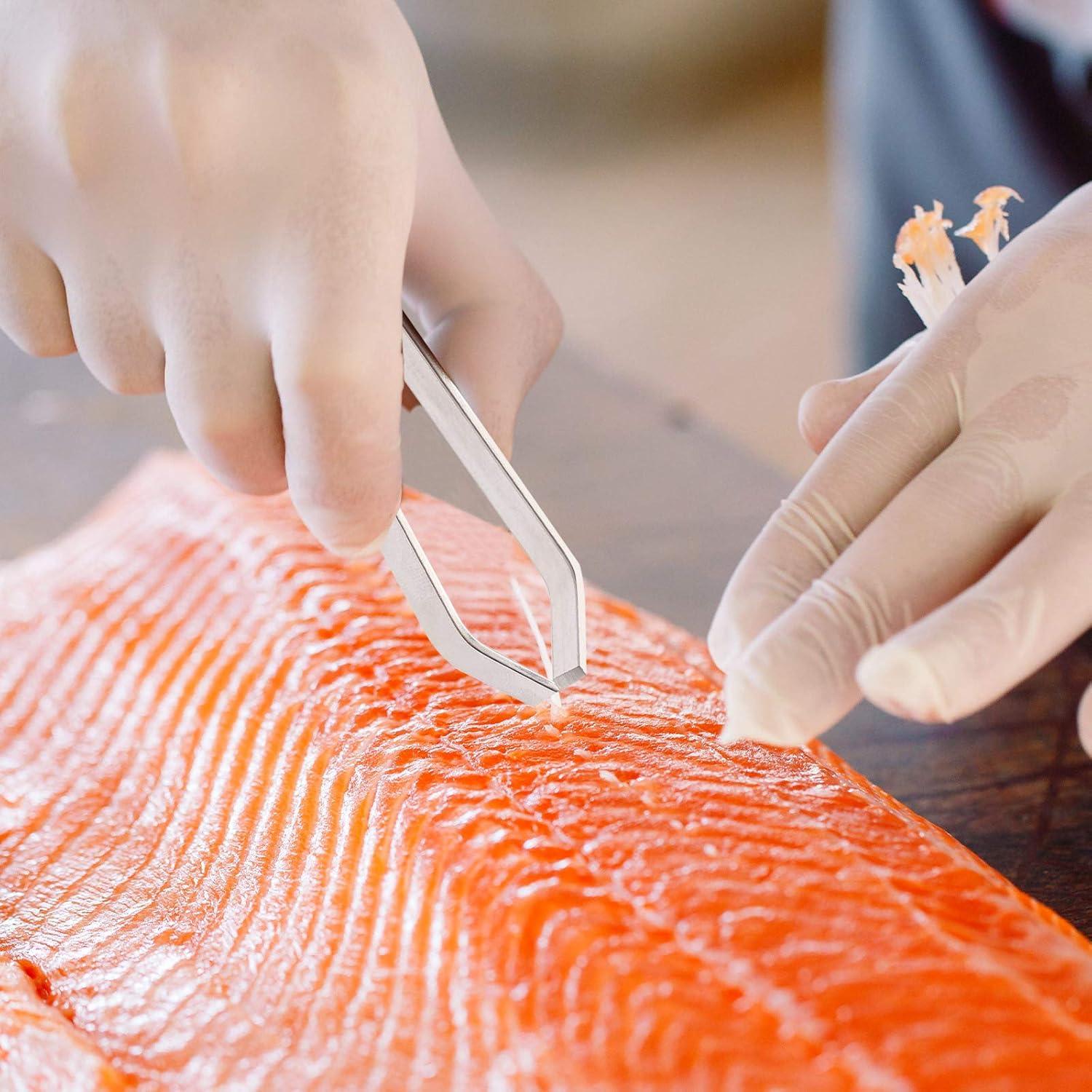 Pinzas para Espinas de Pescado Zaugontw de Acero Inoxidable