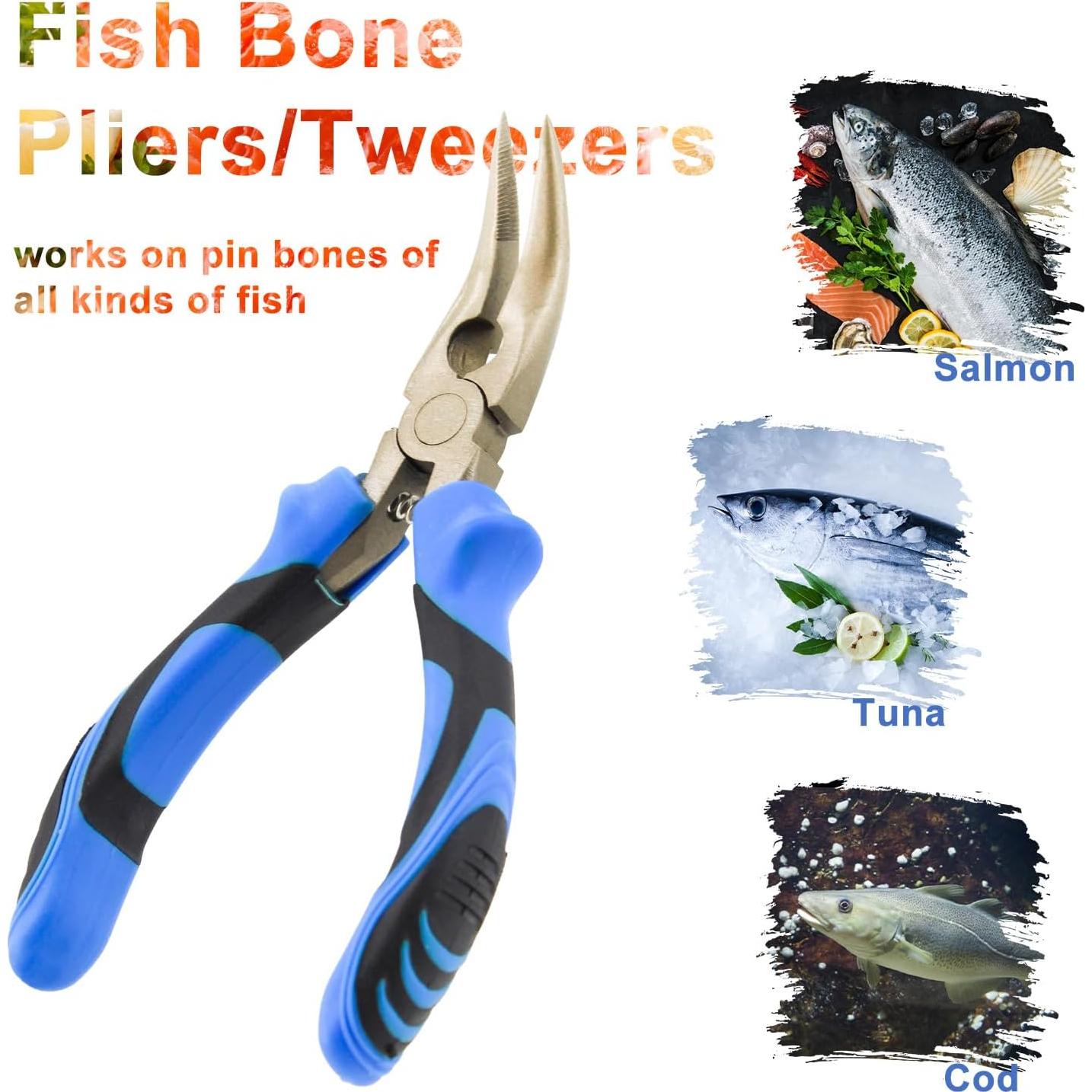 Pinzas para Huesos de Pescado MYBMHTNB - 2 Piezas, Ergonomía