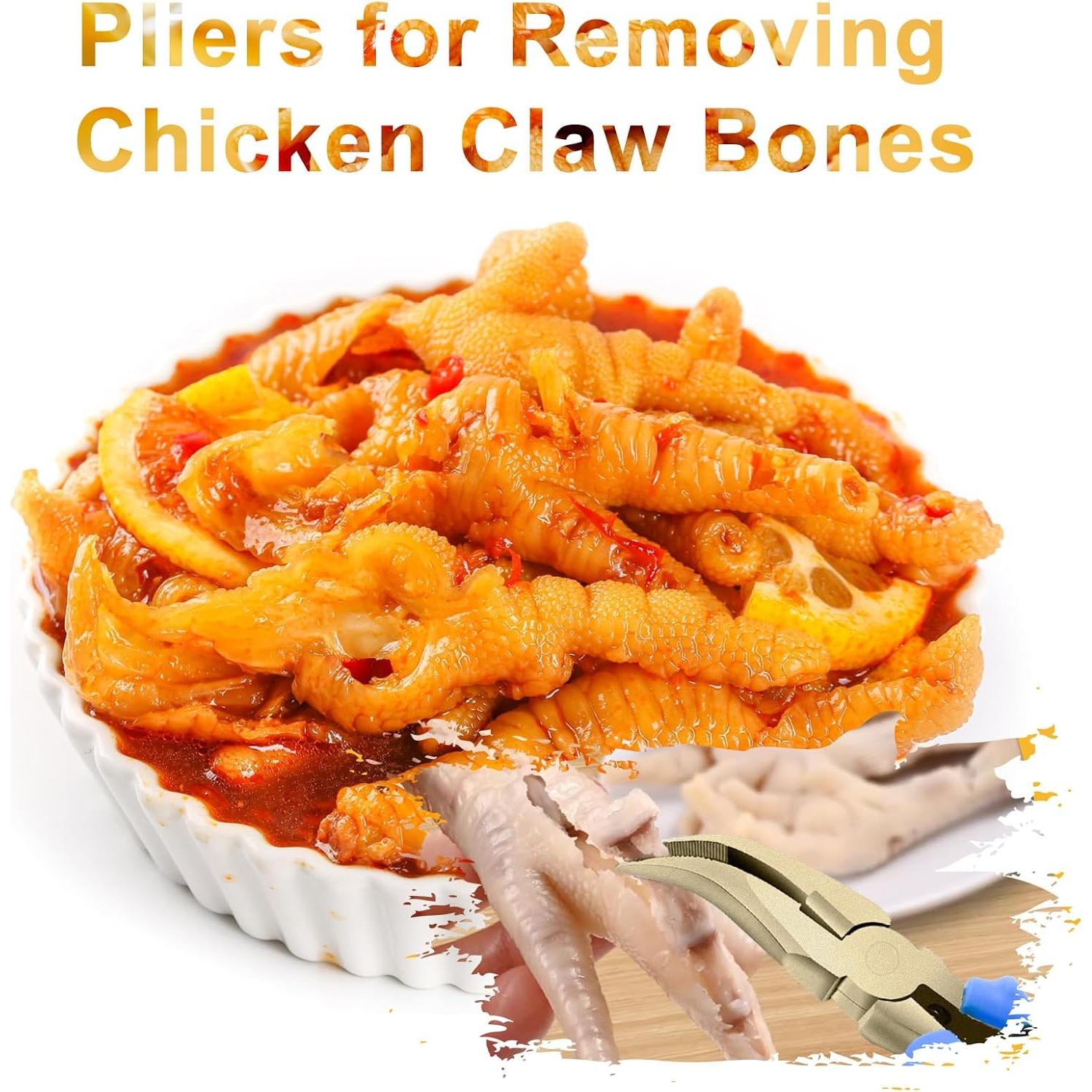 Pinzas para Huesos de Pescado MYBMHTNB - 2 Piezas, Ergonomía