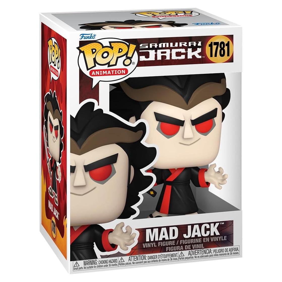 Funko Pop! Samurai Jack - Mad Jack - Figura de Vinilo 12.7 cm