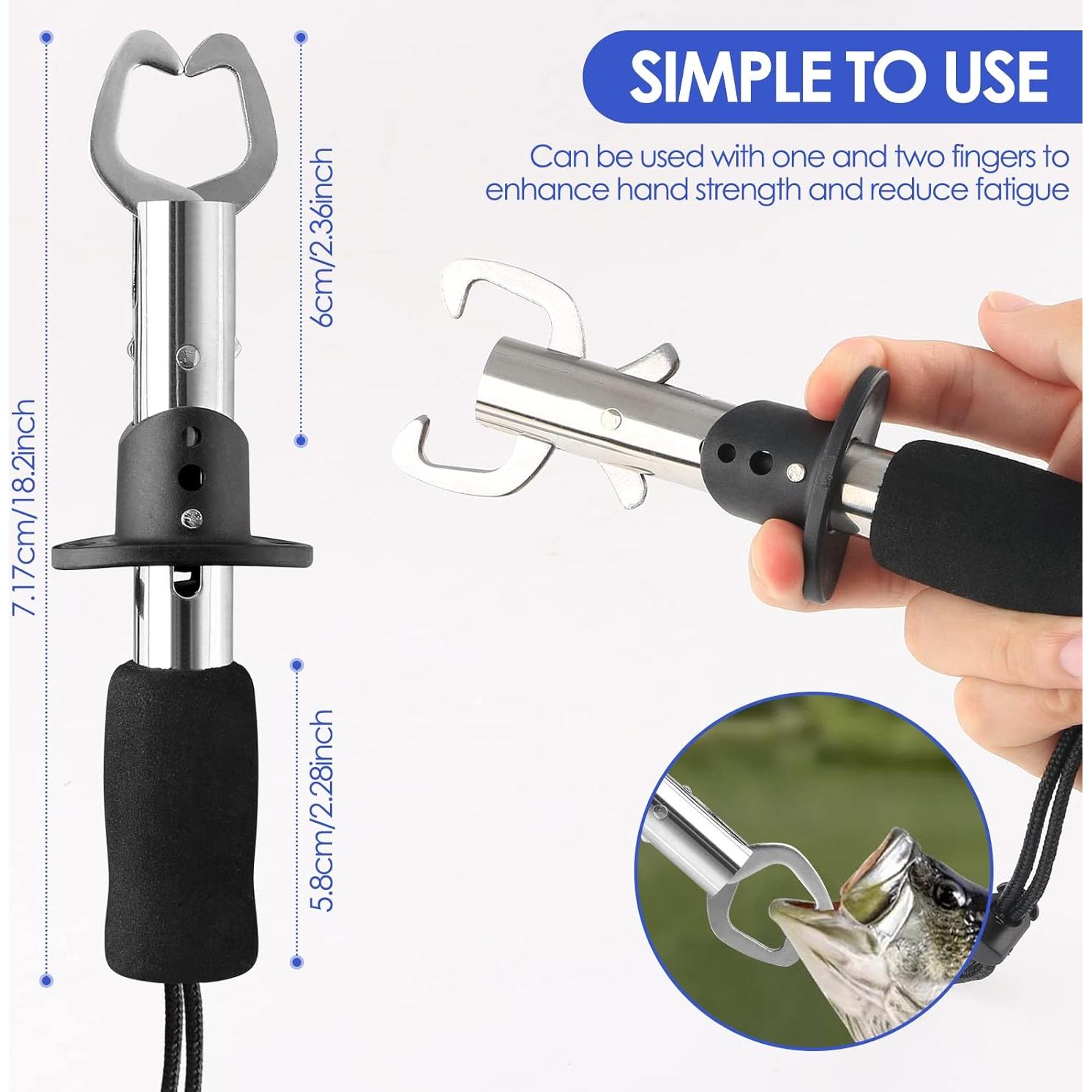 Kit de Herramientas de Pesca mouhike 7 Piezas Acero Inoxidable