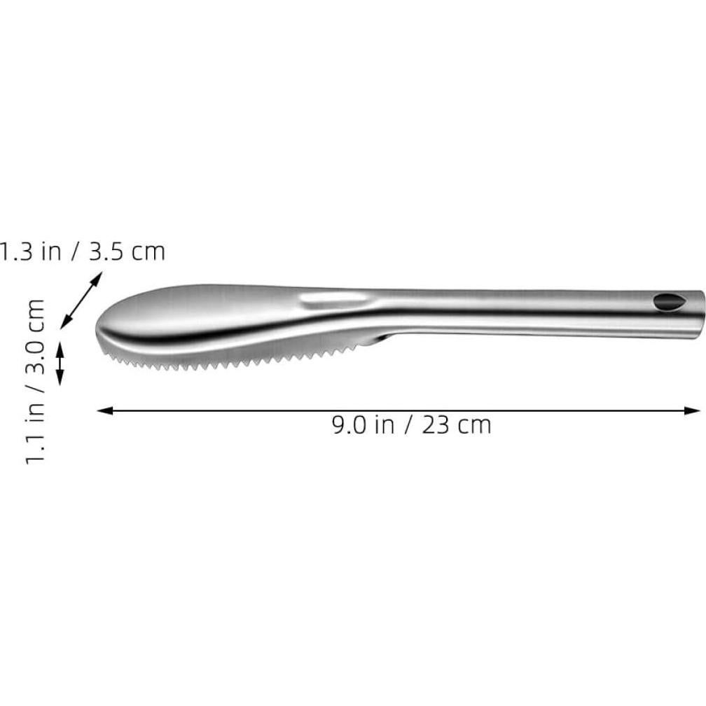 Herramienta Quitadora de Escamas de Pescado Milisten 2 Pcs