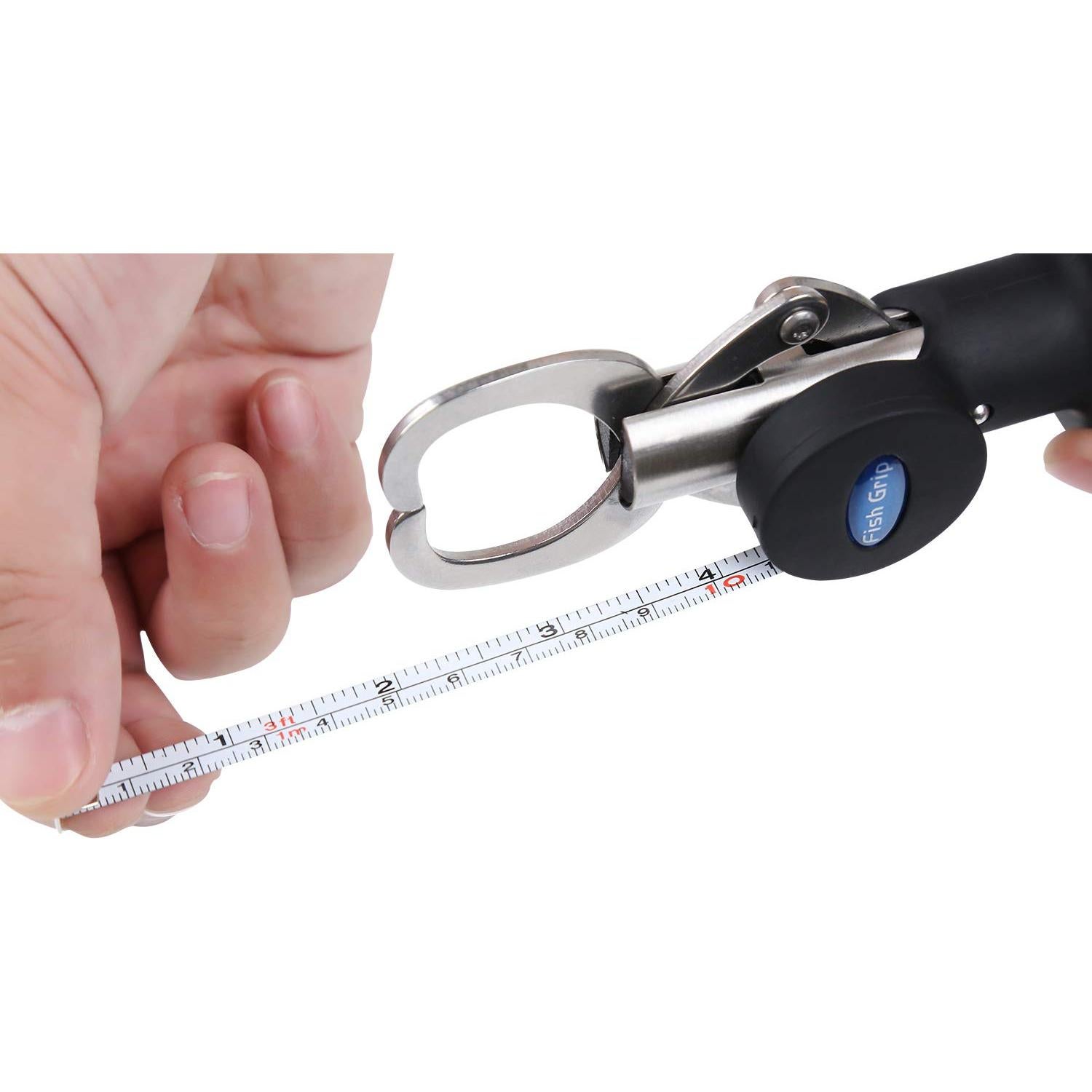 Agarrador de Labios de Pescado Entsport con Cinta Métrica 24.5cm