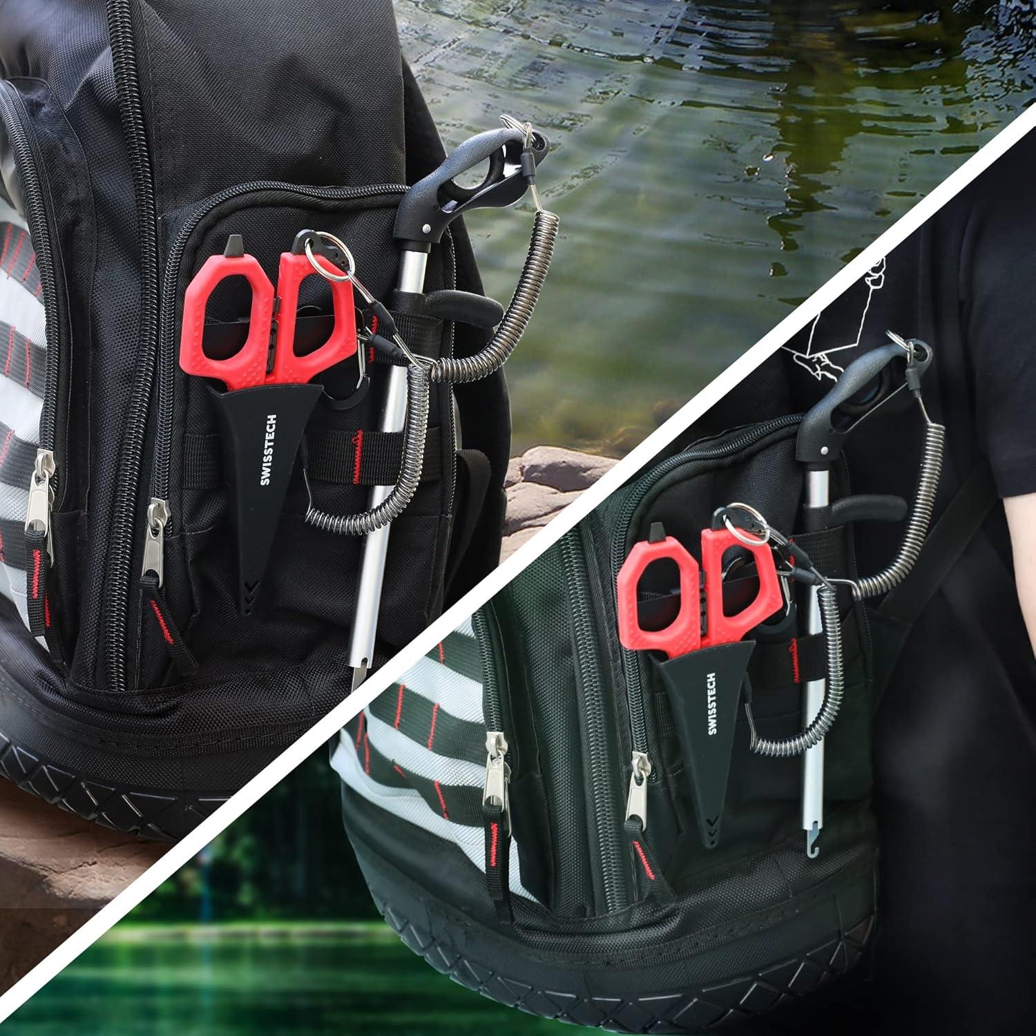 Kit de Herramientas de Pesca Swiss Tech 3PCS con Balanza