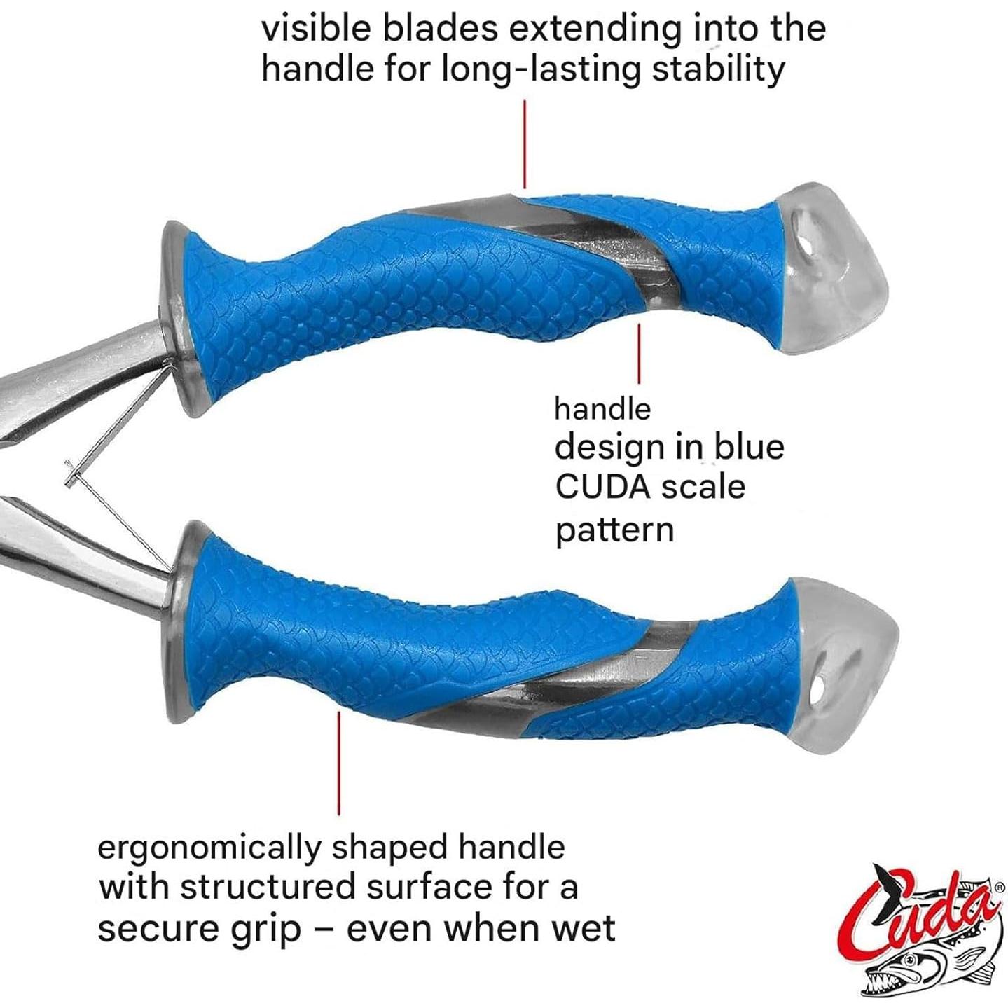Alicates de Punta Larga Cuda 26 cm Acero Inoxidable Titanio