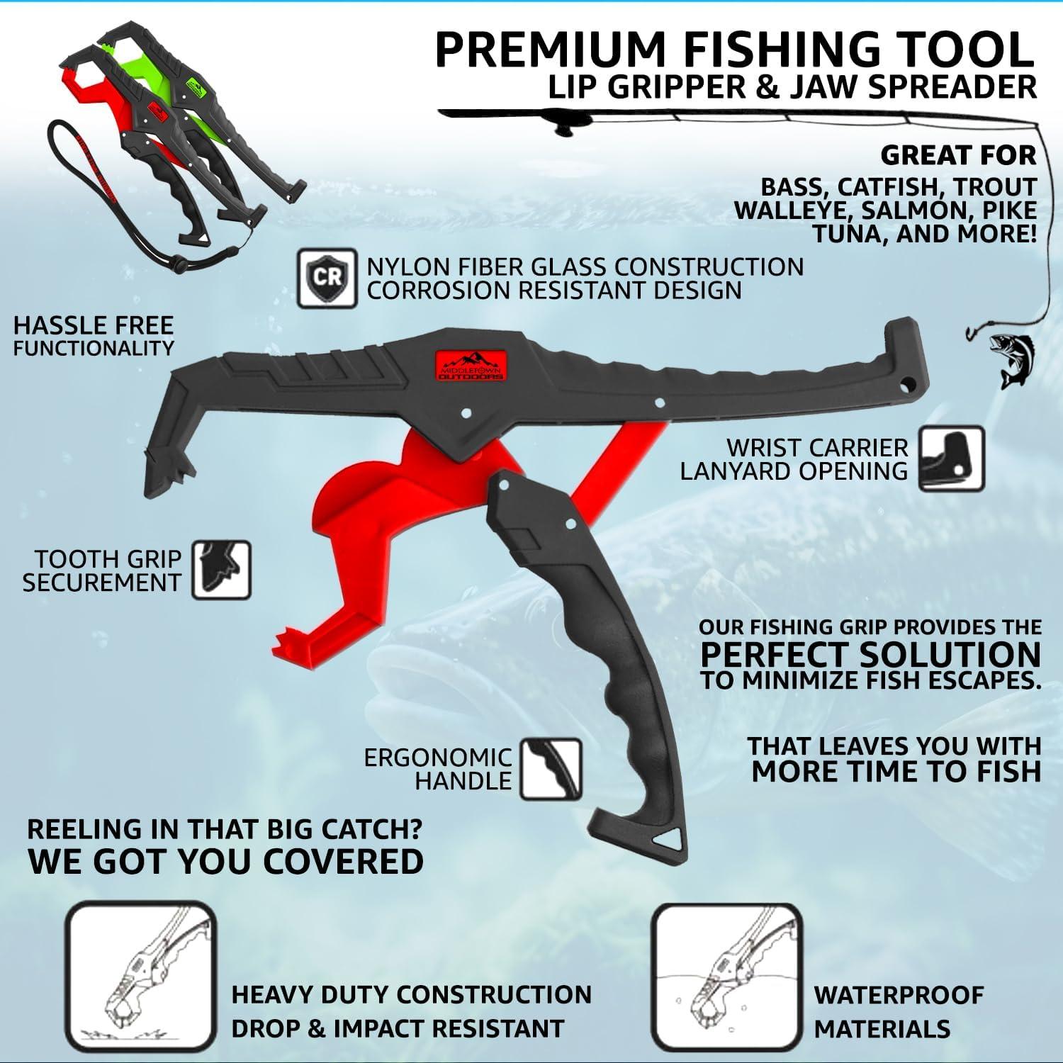 Agarrador de Labios de Pescado MIDDLETOWN OUTDOORS 27.94 cm