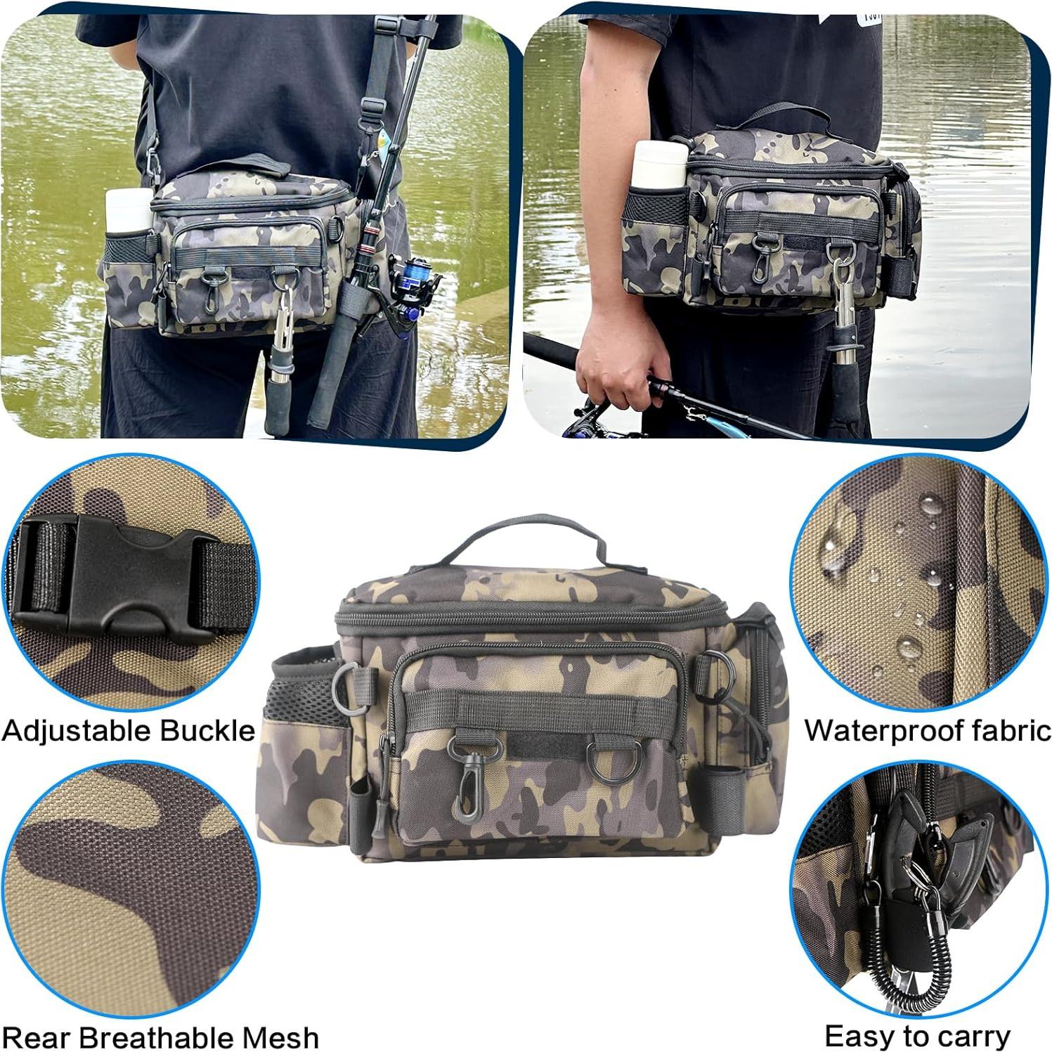 Kit de Herramientas de Pesca Mouhike 113 Piezas con Bolsa