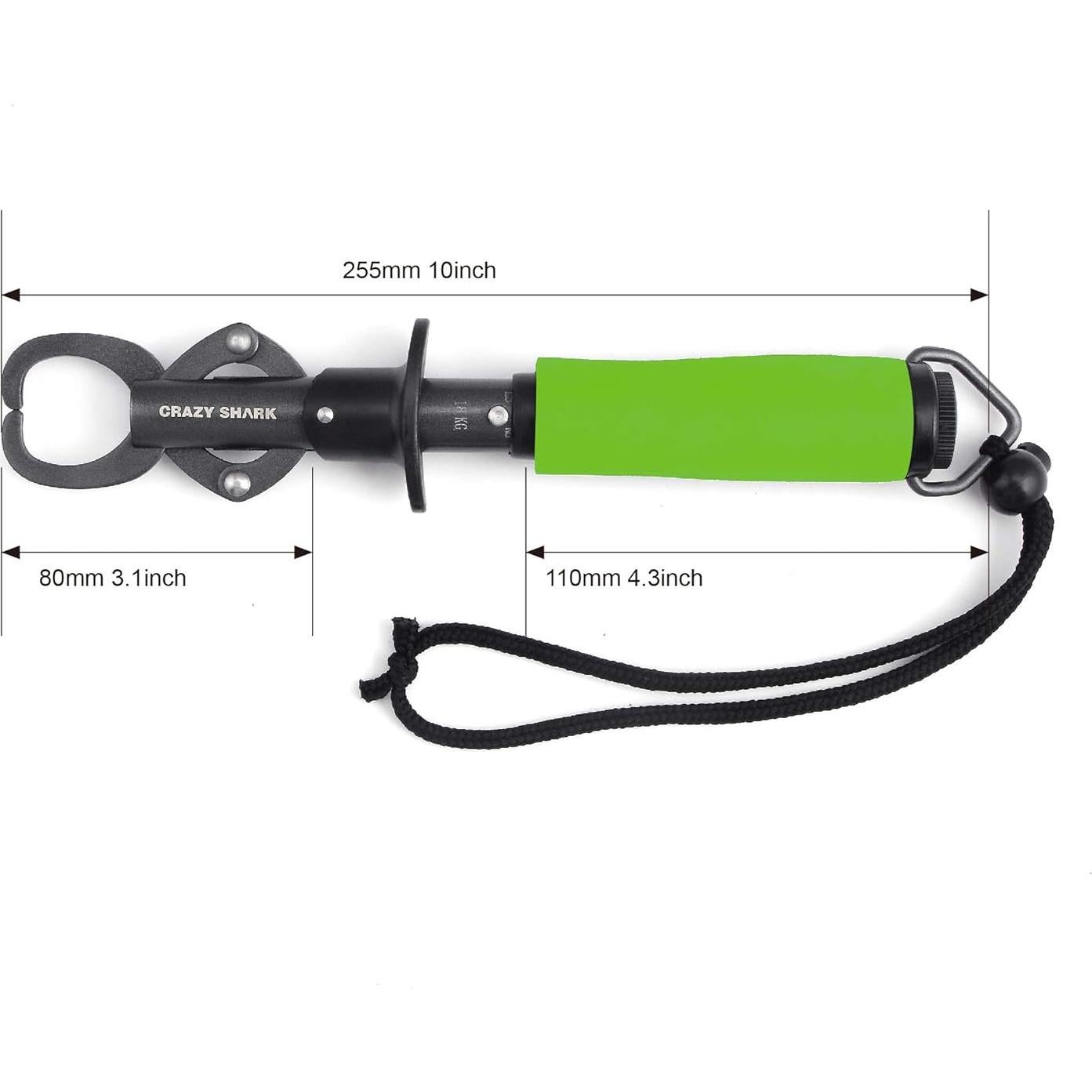 Removedor de Anzuelos Crazy Shark 30.5cm Verde Acero Inoxidable