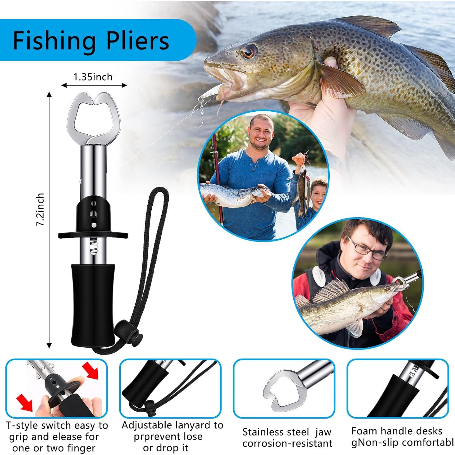 Kit de Herramientas de Pesca Sosation 134 Pcs con Accesorios