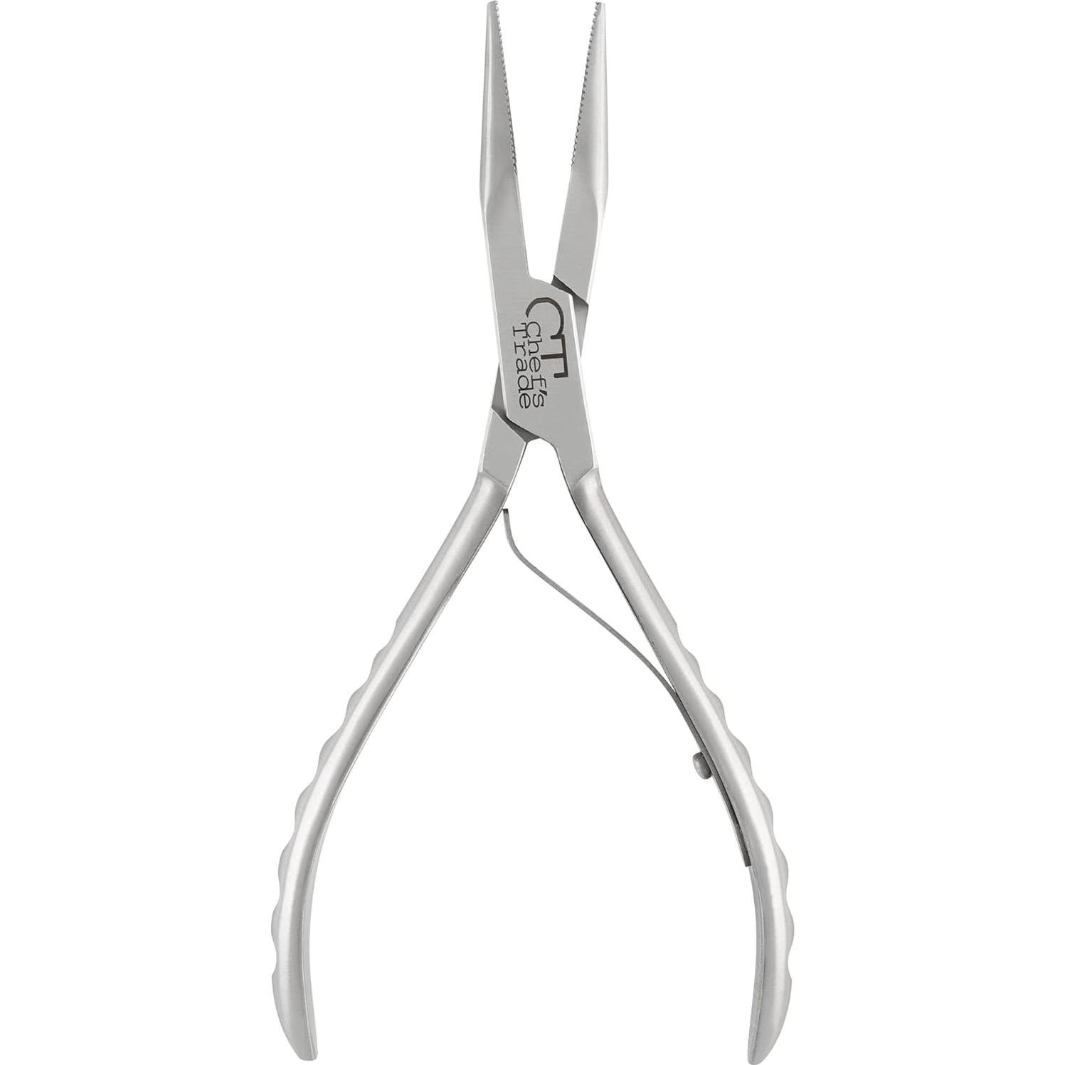 Pinzas de Huesos de Pescado Chef's Trade Acero Inoxidable Plata