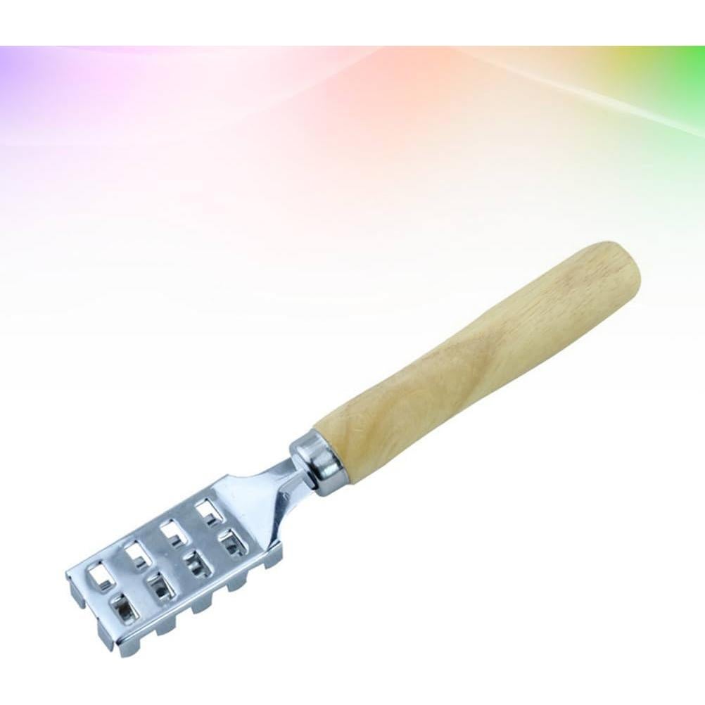 Raspador de Escamas de Pescado Acero Inoxidable Ergonomico