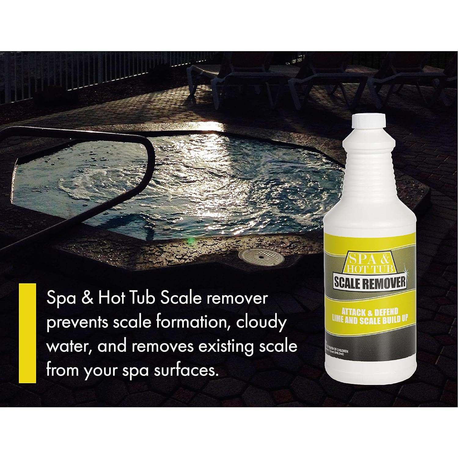 Removedor de Escala para Spa y Jacuzzi Bluewater 946ml