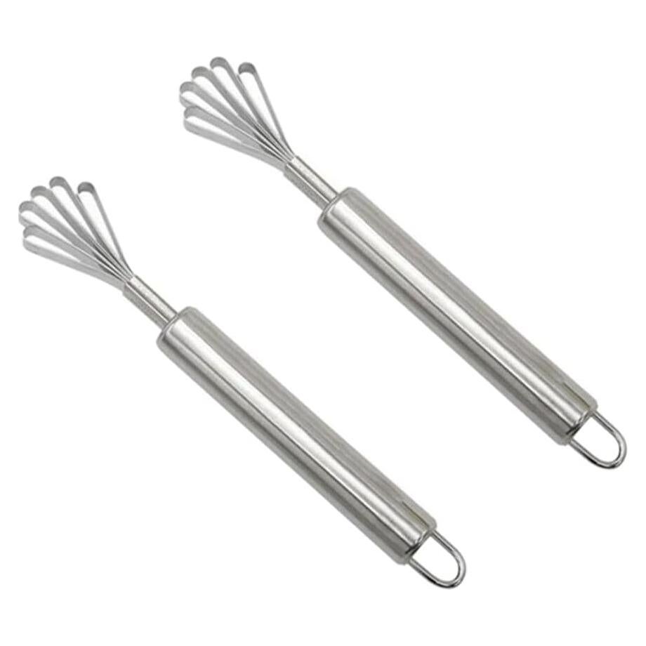 Raspador de Carne de Coco Jilukibo Acero Inoxidable 2 Piezas