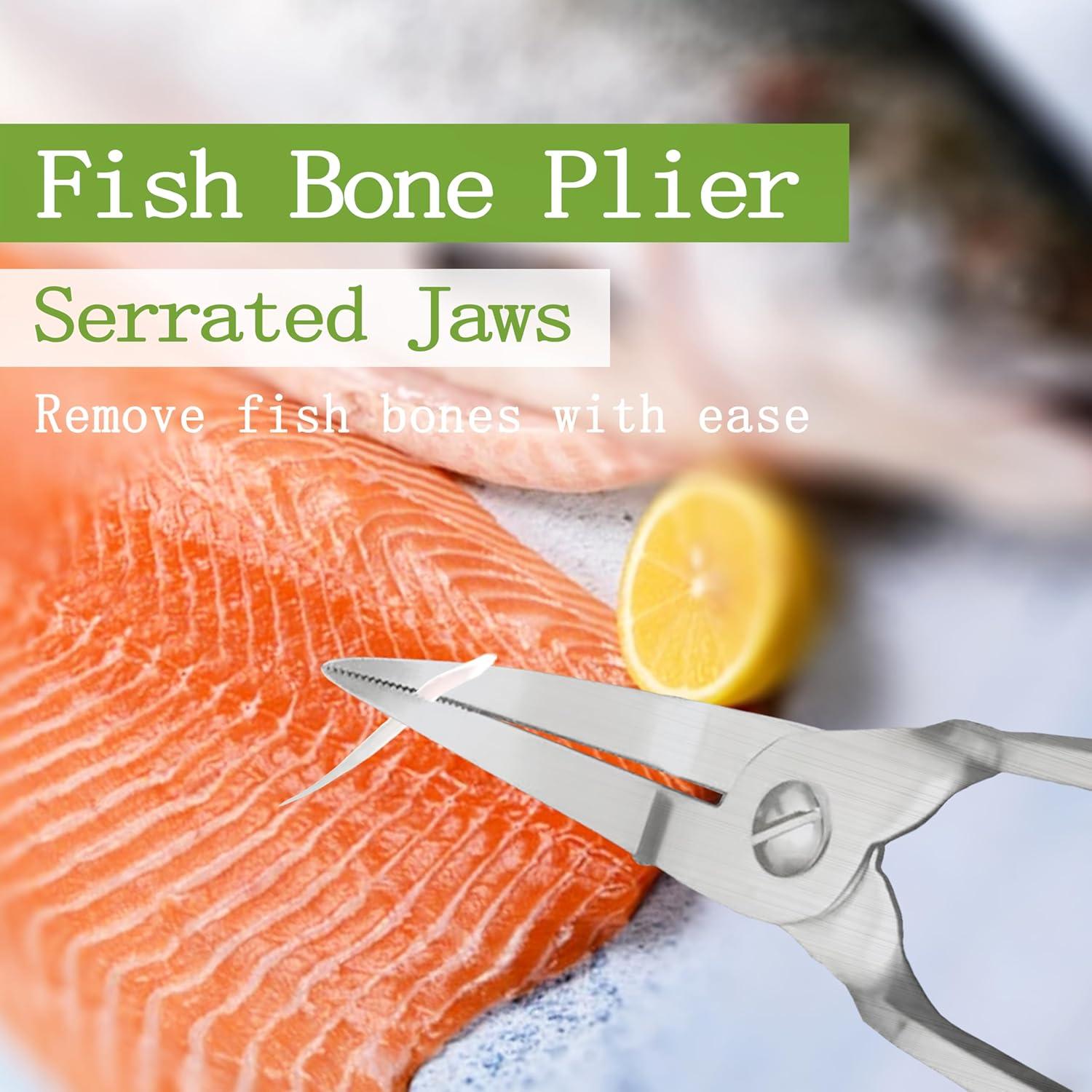 Pinzas de Huesos de Pescado PerYoLyf Acero Inoxidable 304