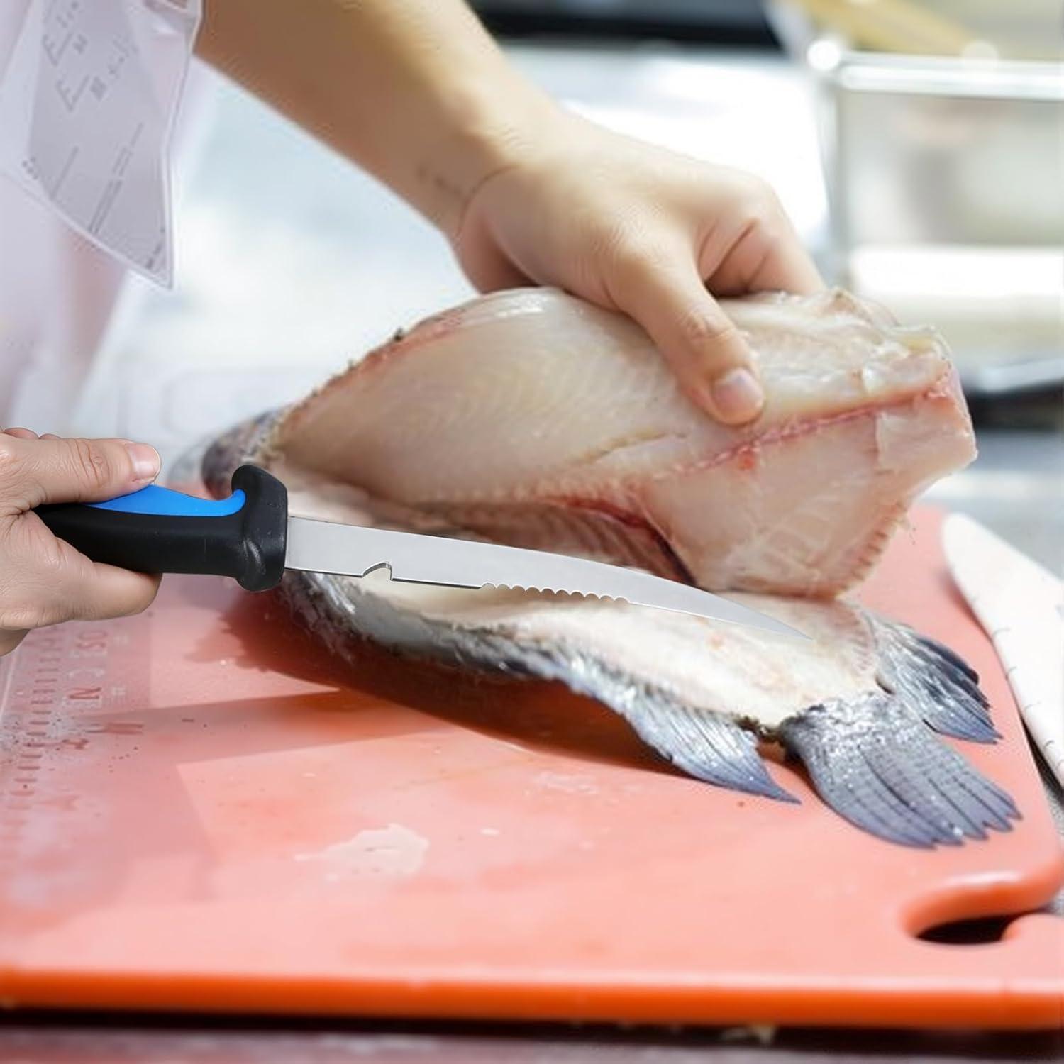 Kit de Herramientas de Pesca JOYOUSLIFE 5 Piezas Acero Inoxidable