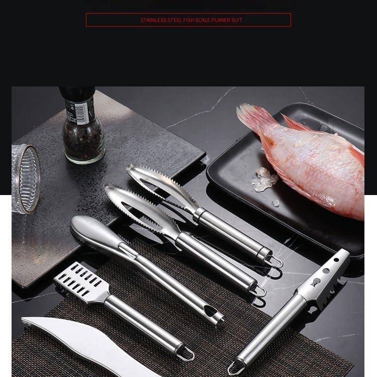 Raspador de Escamas de Pescado Acero Inoxidable DeepCrush 24cm