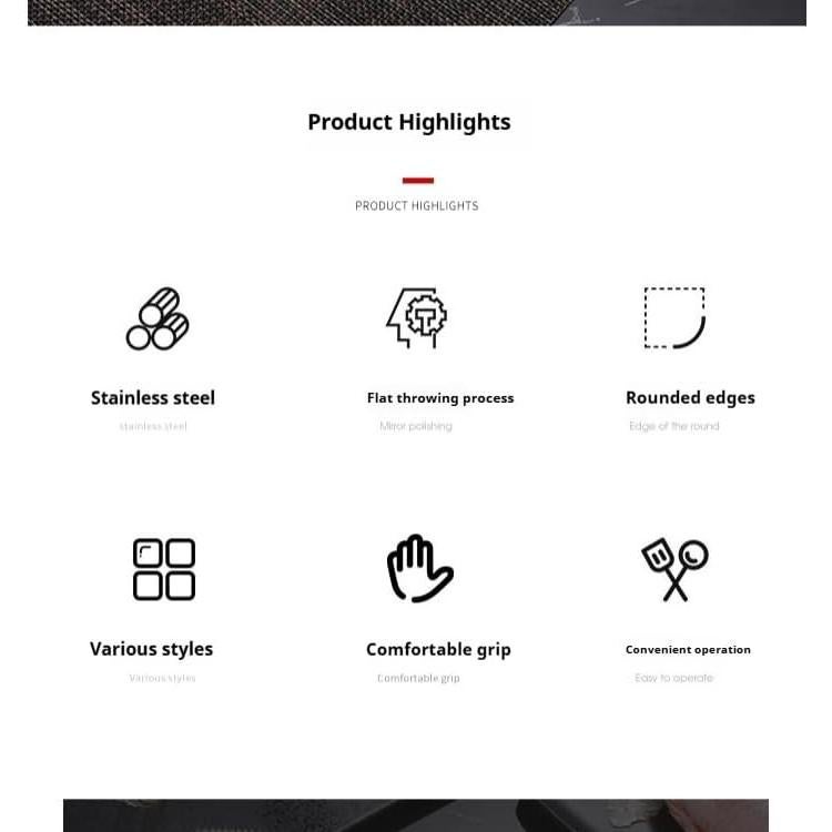 Raspador de Escamas de Pescado Acero Inoxidable DeepCrush 24cm