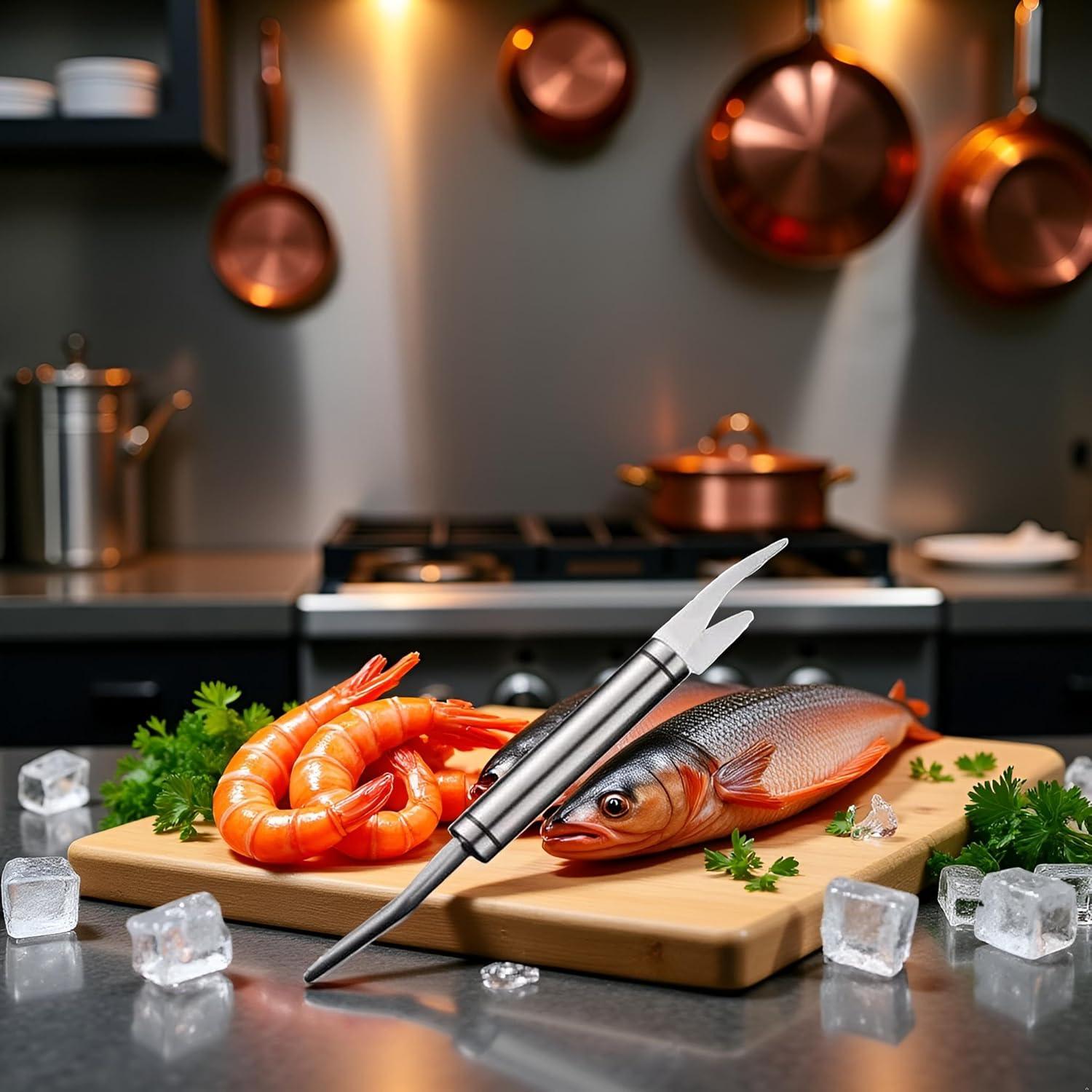 Cuchillo Multifuncional 5 en 1 Zhuluck Acero Inoxidable 2024