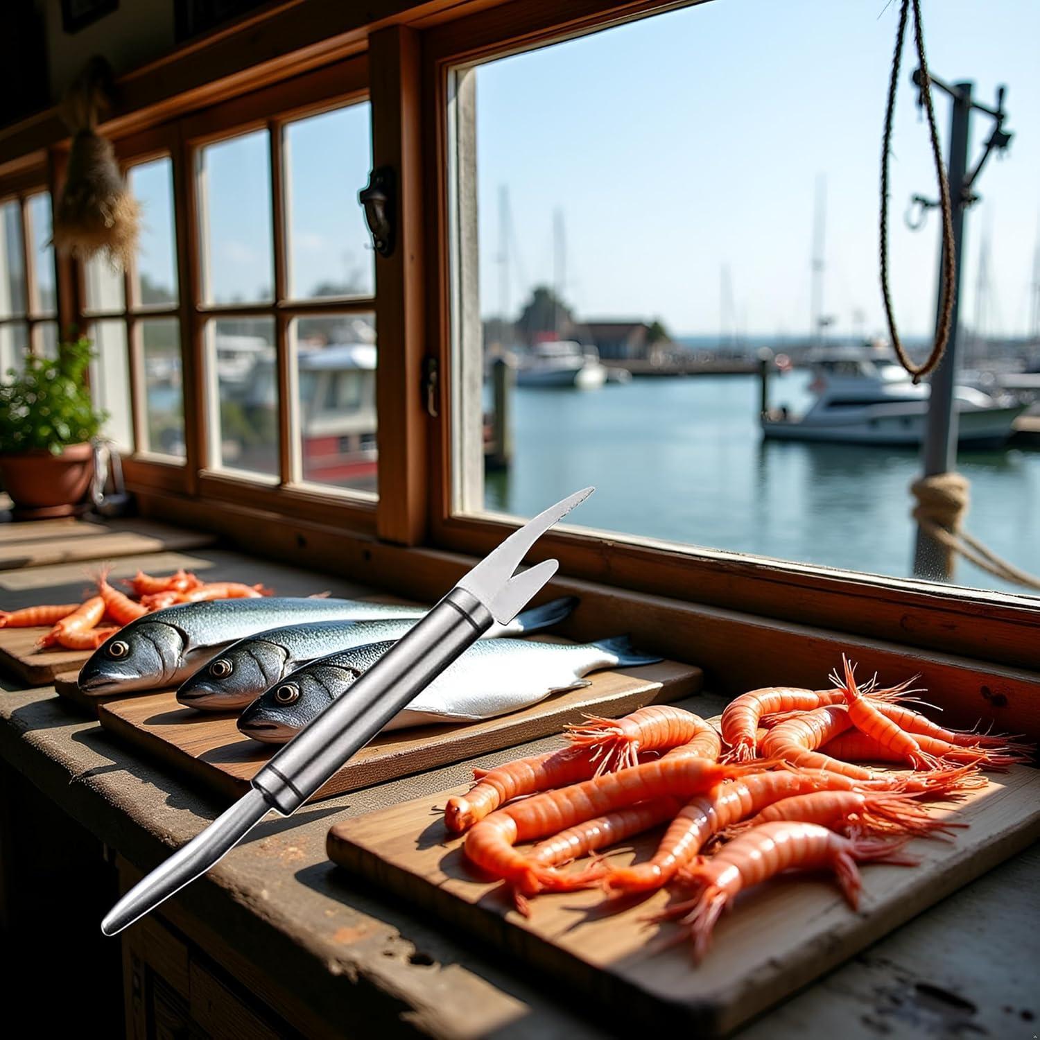 Cuchillo Multifuncional 5 en 1 Zhuluck Acero Inoxidable 2024