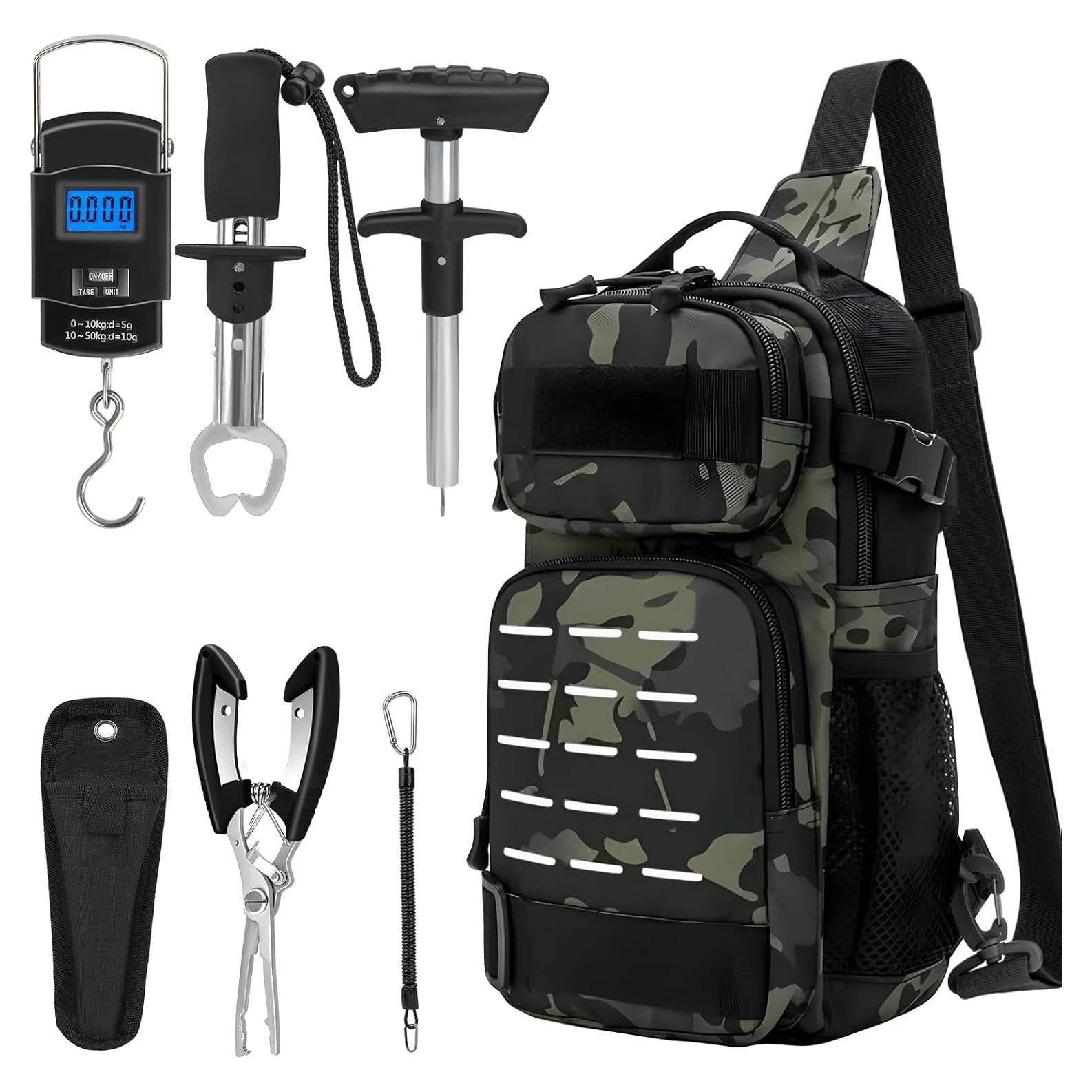 Mochila de Pesca THKFISH con Kit Completo de Accesorios