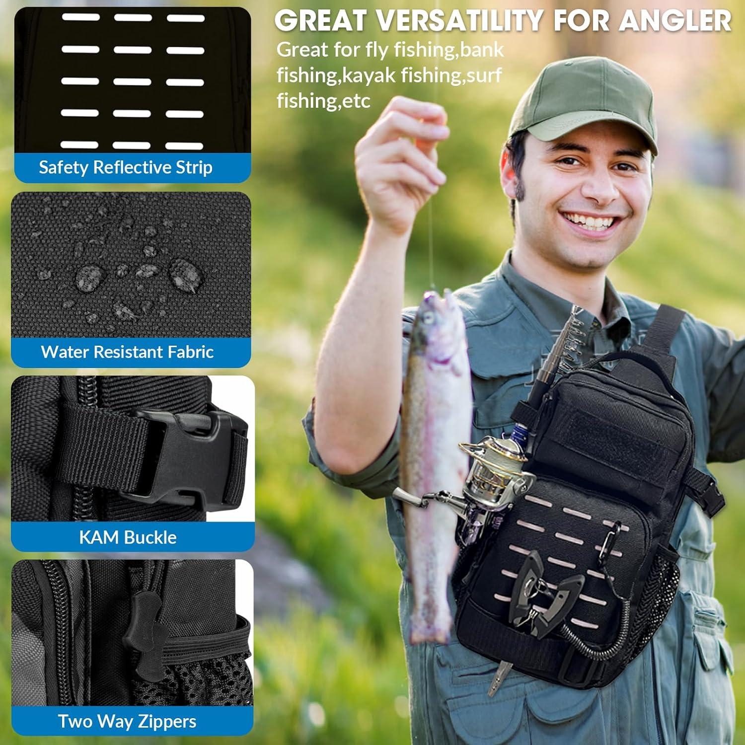 Mochila de Pesca THKFISH con Kit Completo de Accesorios