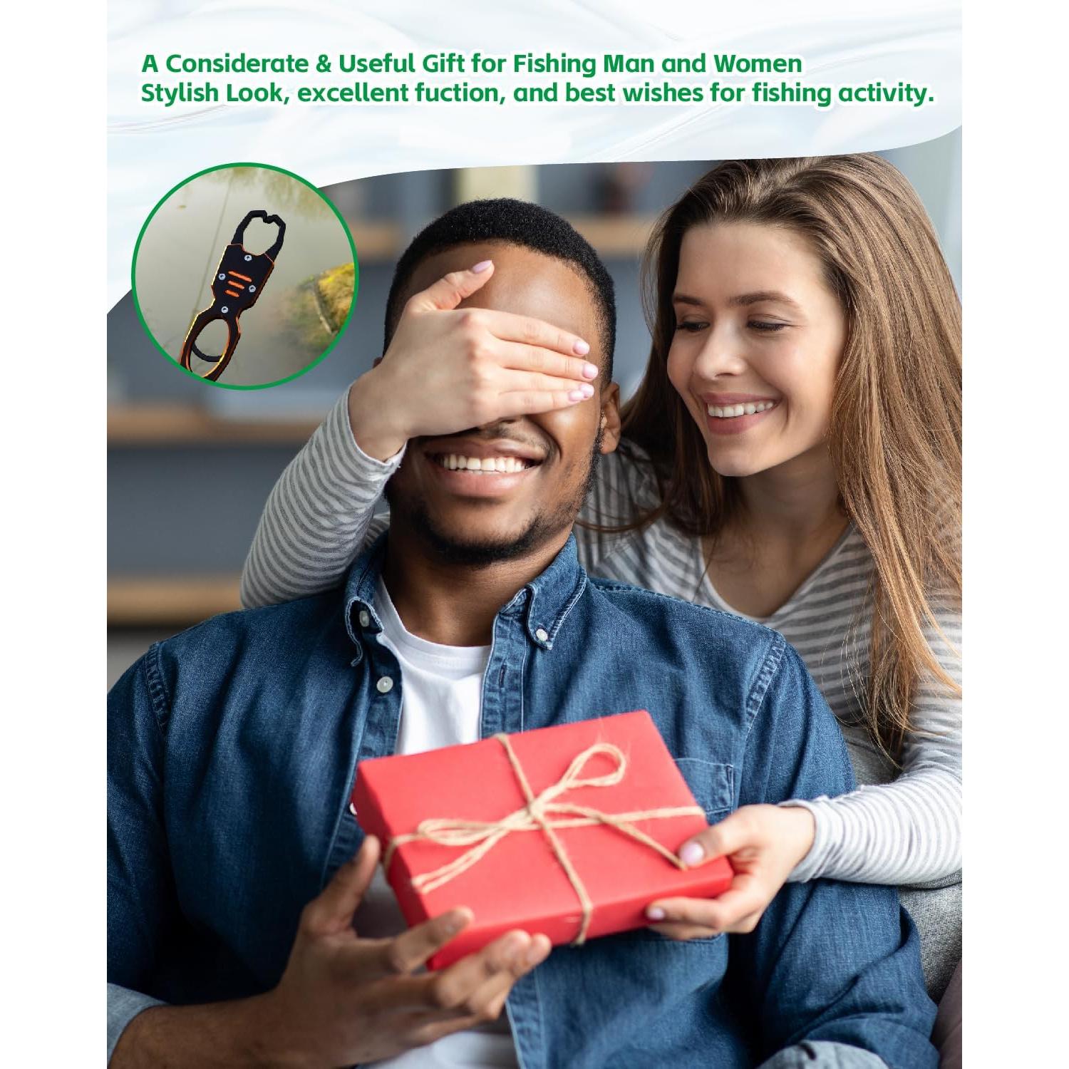 Agarrador de Labios de Pescado Tanzoii 31.5 cm Resistente Agua Salada