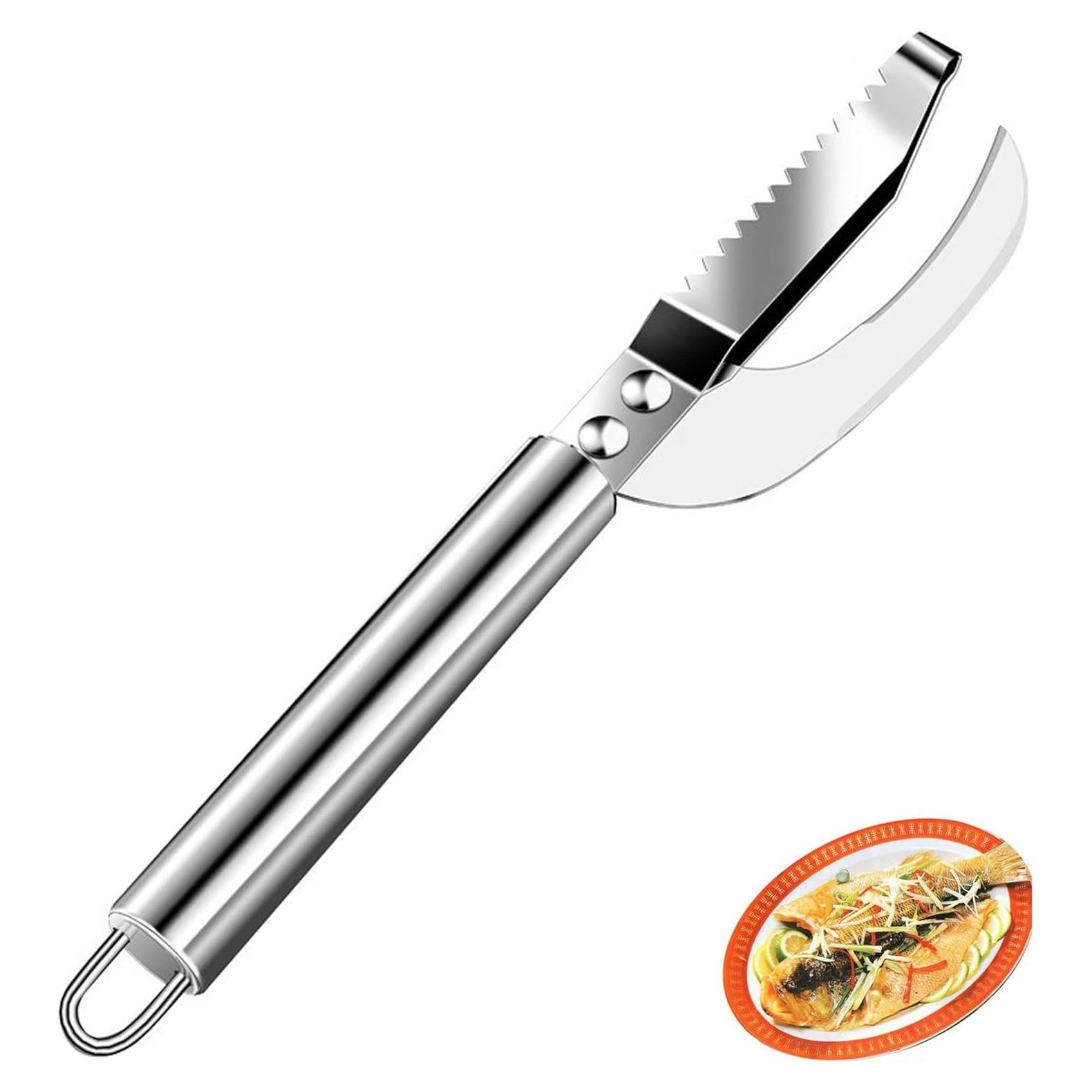 Cuchillo Escamador de Pescado Little Syohe 9.14 cm Acero Inoxidable