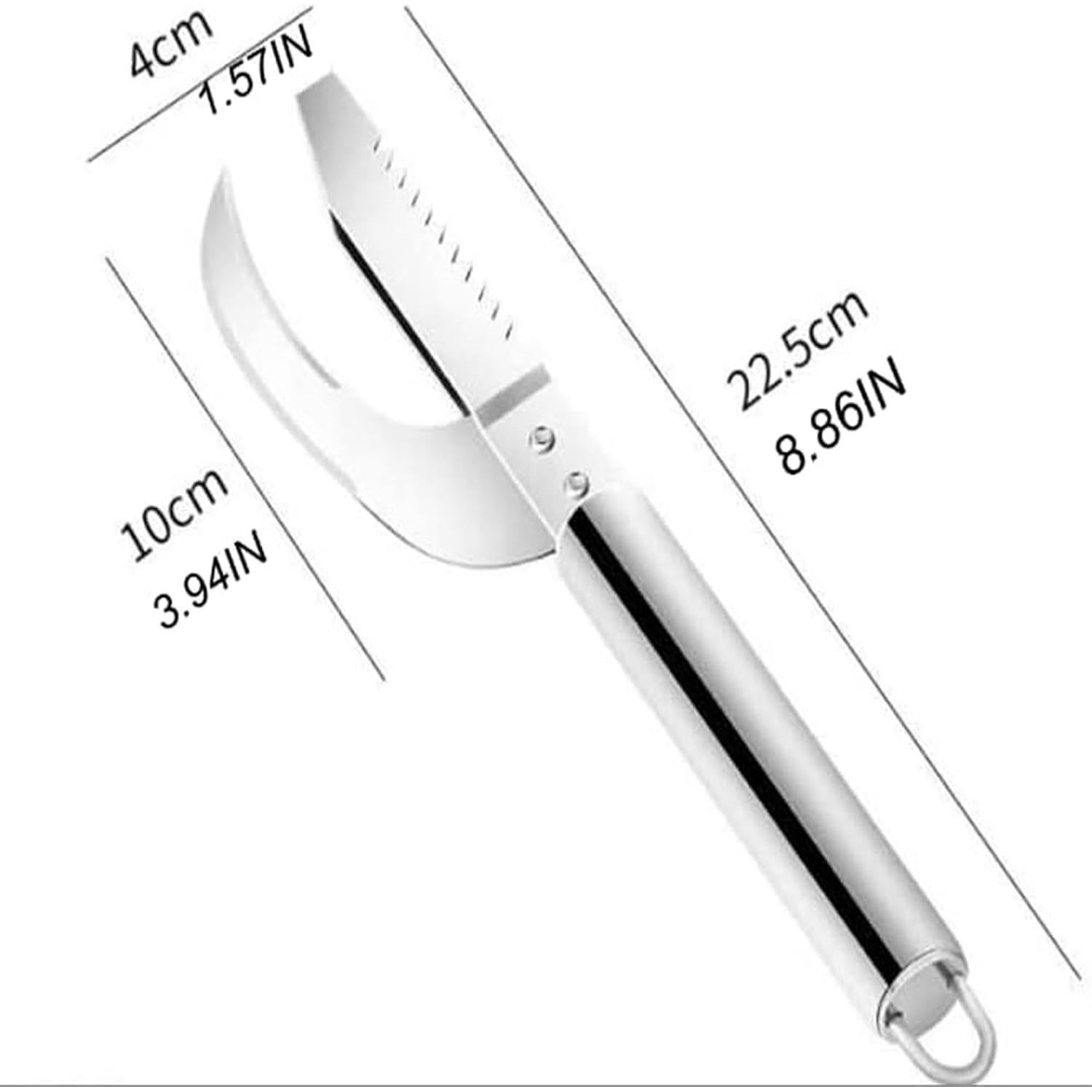 Cuchillo Escamador de Pescado Little Syohe 9.14 cm Acero Inoxidable
