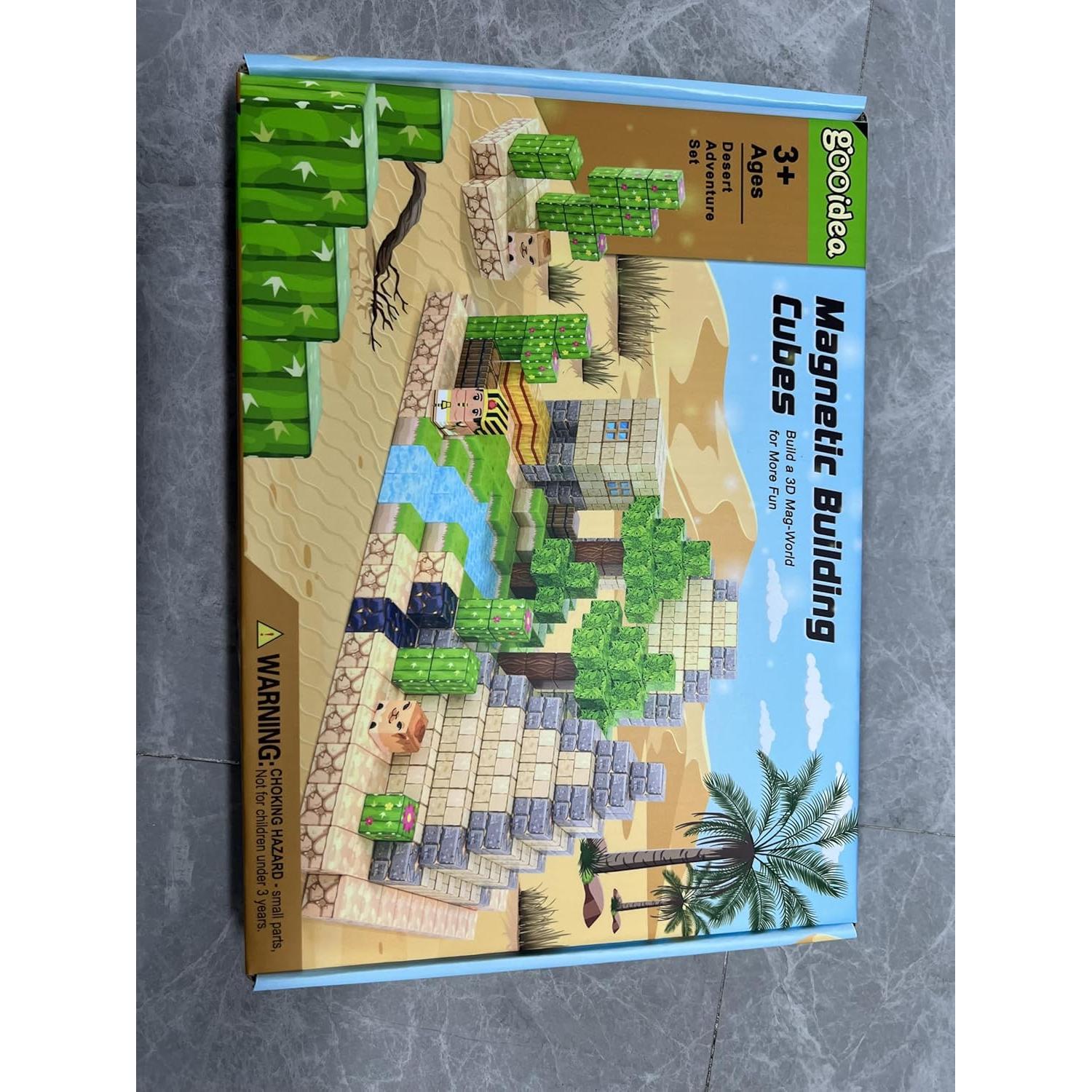 Bloques Magnéticos Gooidea 88PCS Set Desierto 2,54 cm