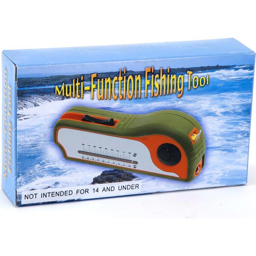 Herramienta de Pesca Deluxe 8 en 1 Bits y Piezas - Gadget Multifuncional