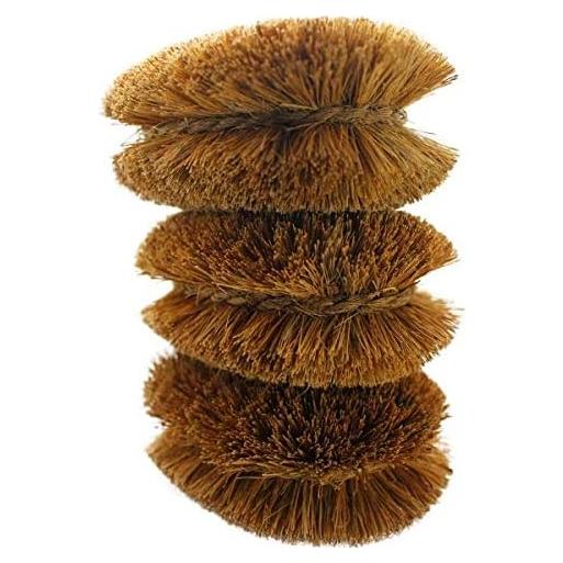 Juego de 3 Cepillos de Verduras SKARBY de Coco Natural