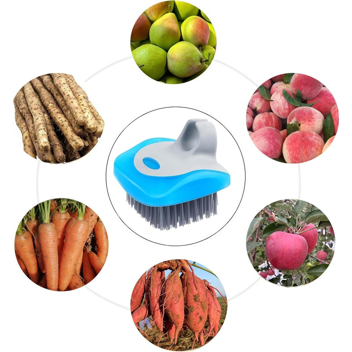 Set de 5 Piezas Cepillos y Peladores de Verduras Wjwumha