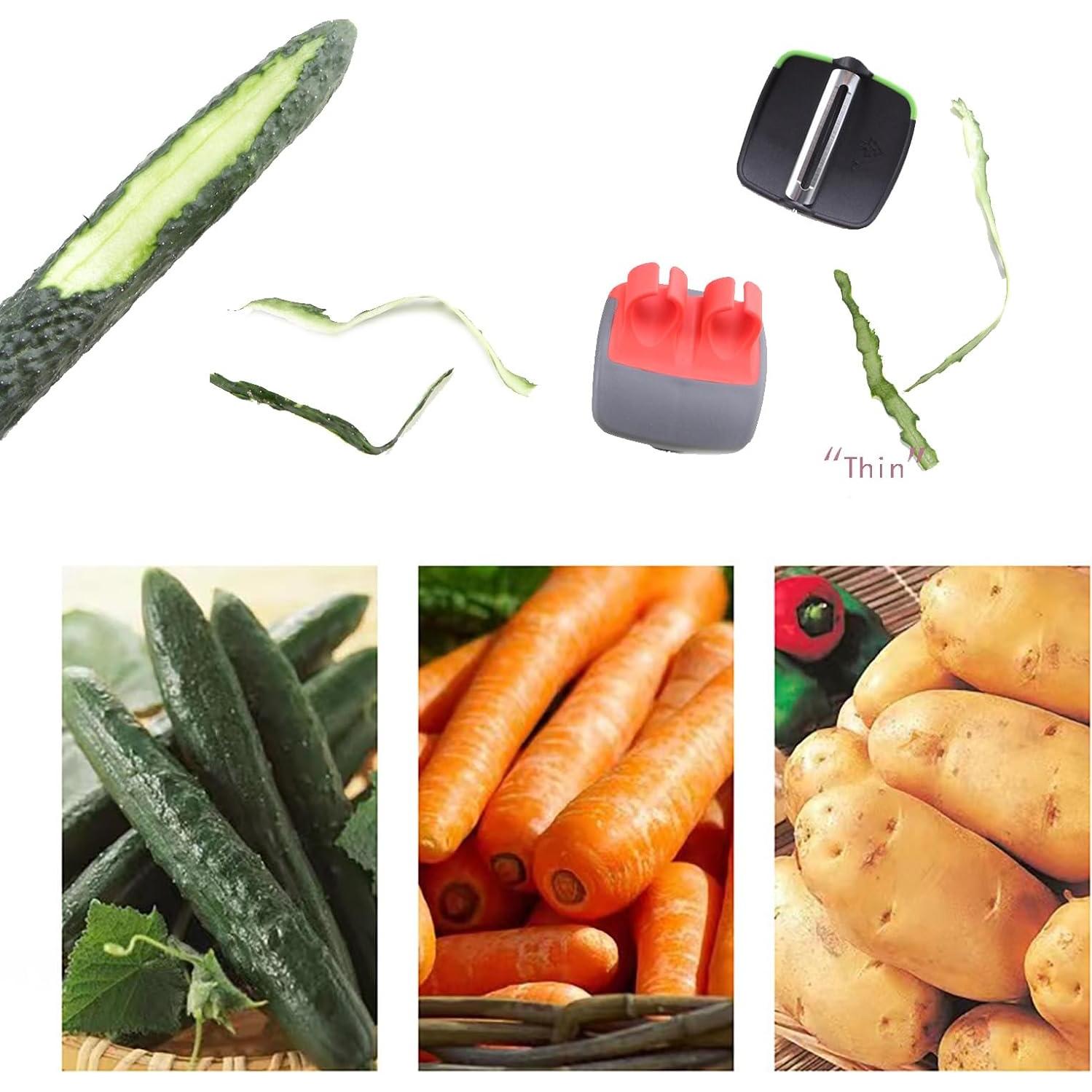 Set de 5 Piezas Cepillos y Peladores de Verduras Wjwumha